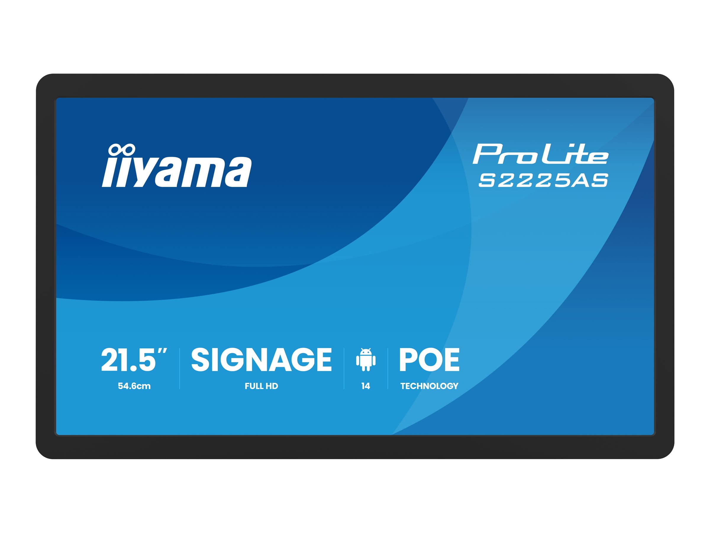 Iiyama ProLite S2225AS-B1P - 56 cm (22") Diagonalklasse (54.6 cm (21.5")
