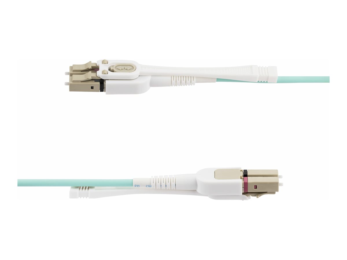 StarTech.com 8m LC/LC-UPC OM4 Multimode Glasfaser Patchkabel, Push-Pull - Patch-Kabel - LC/UPC Multi-Modus (M)