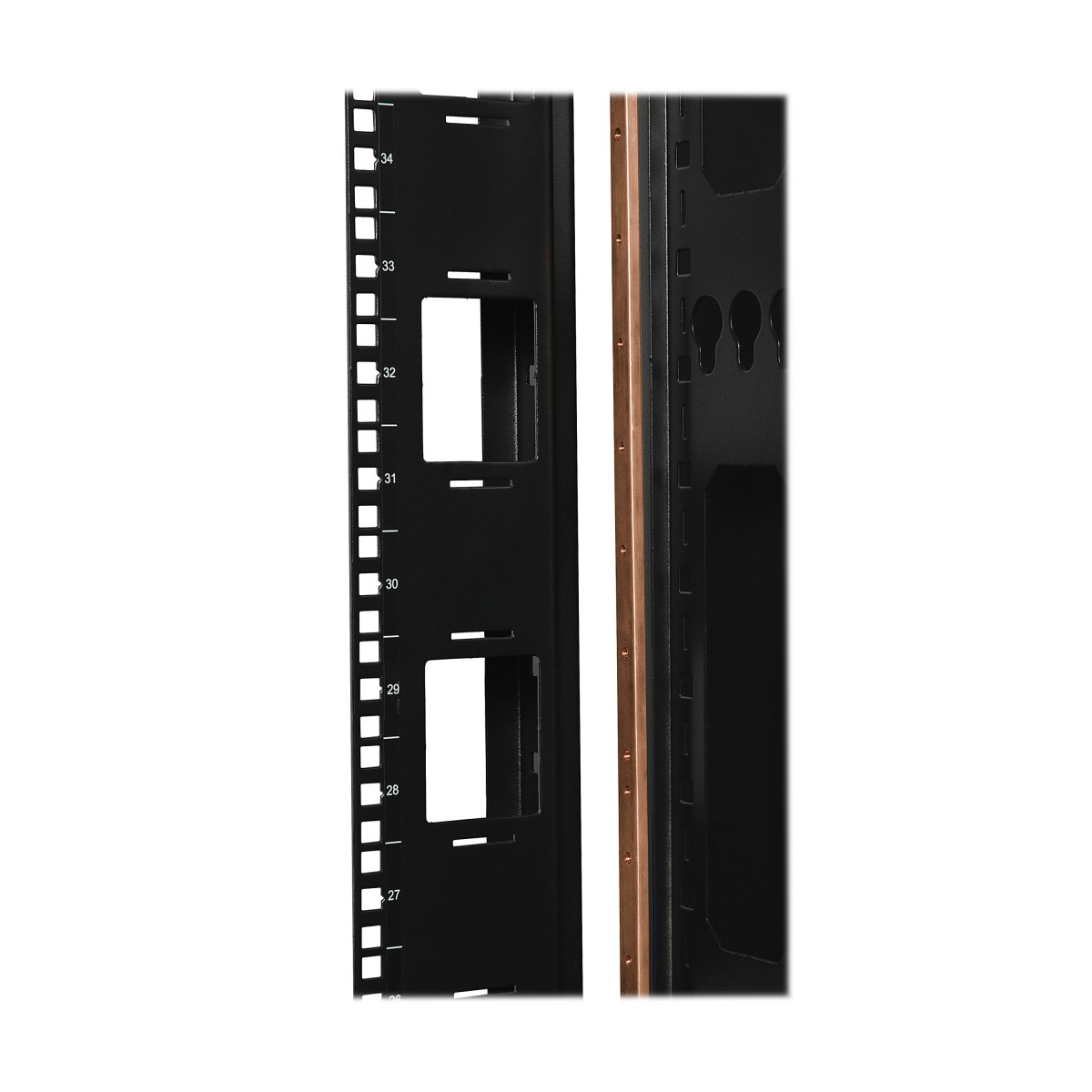 Eaton Tripp Lite Series 42U Rack Enclosure Server Cabinet Copper Bus Grounding Bar - Erdungsstange (vertikal)