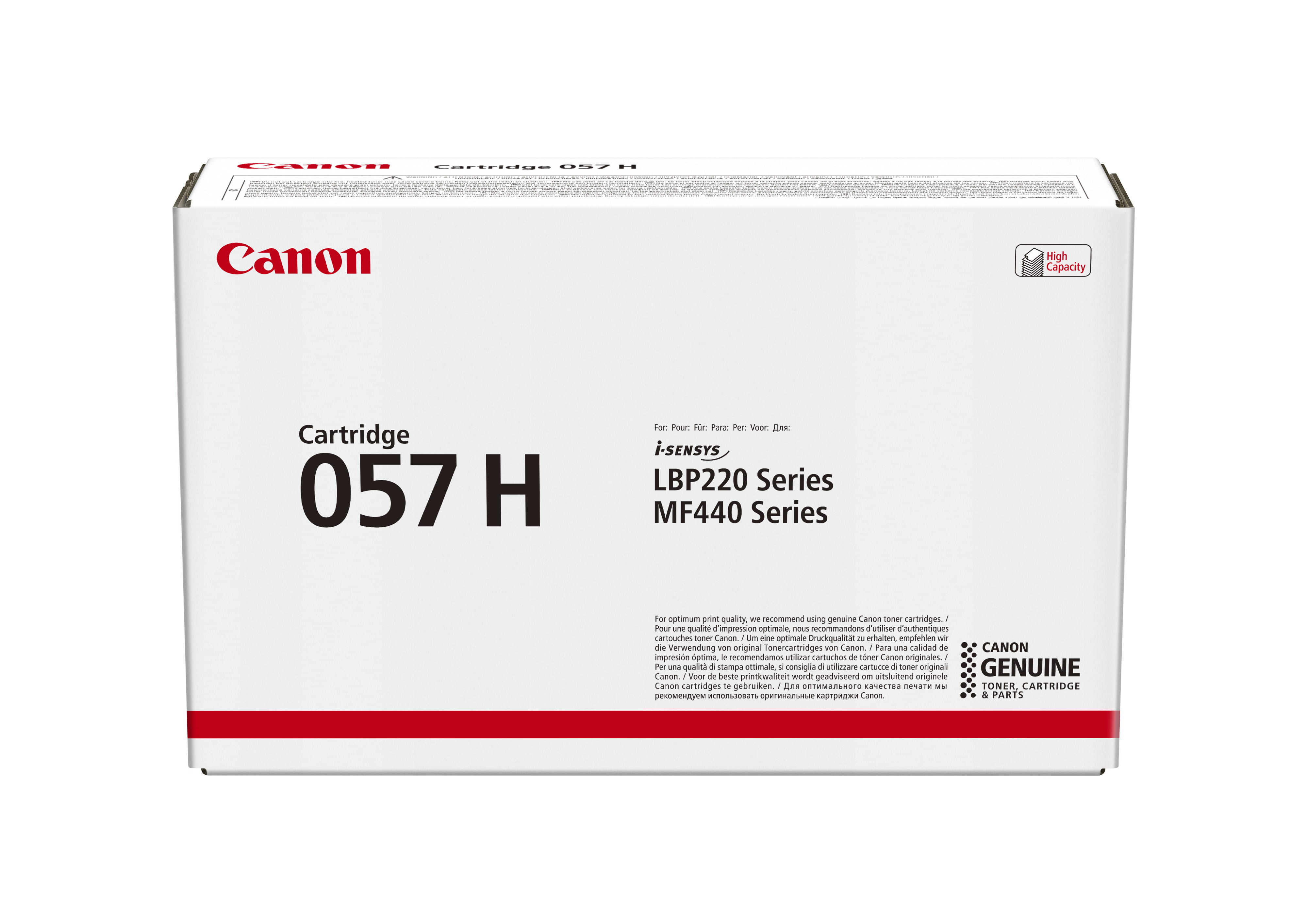 Canon 057 H - Mit hoher Kapazität - Schwarz