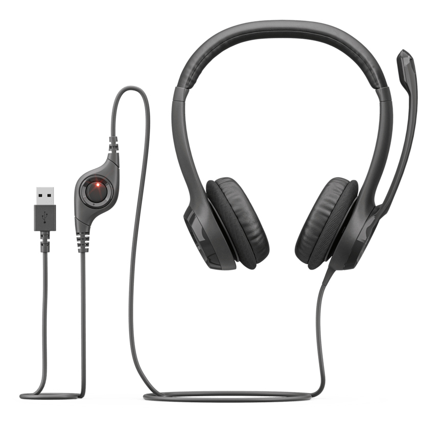 Logitech H390 - Headset - On-Ear - kabelgebunden