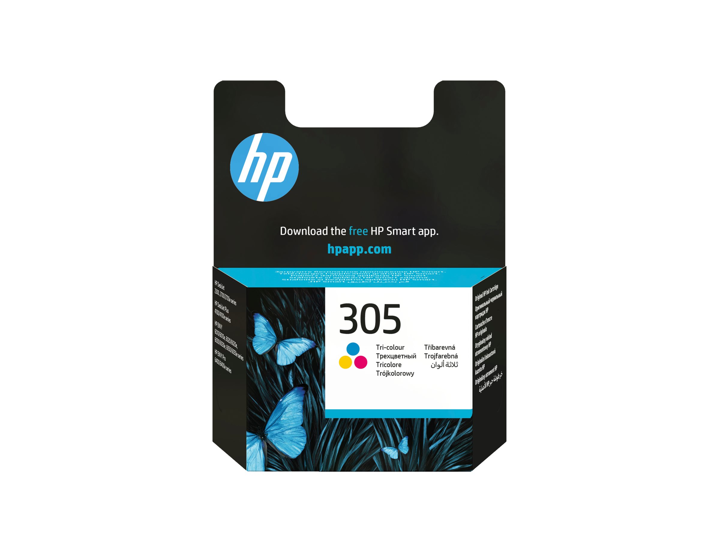 HP 305 Tri-color Original Ink Cartridge - Original - Tintenpatrone