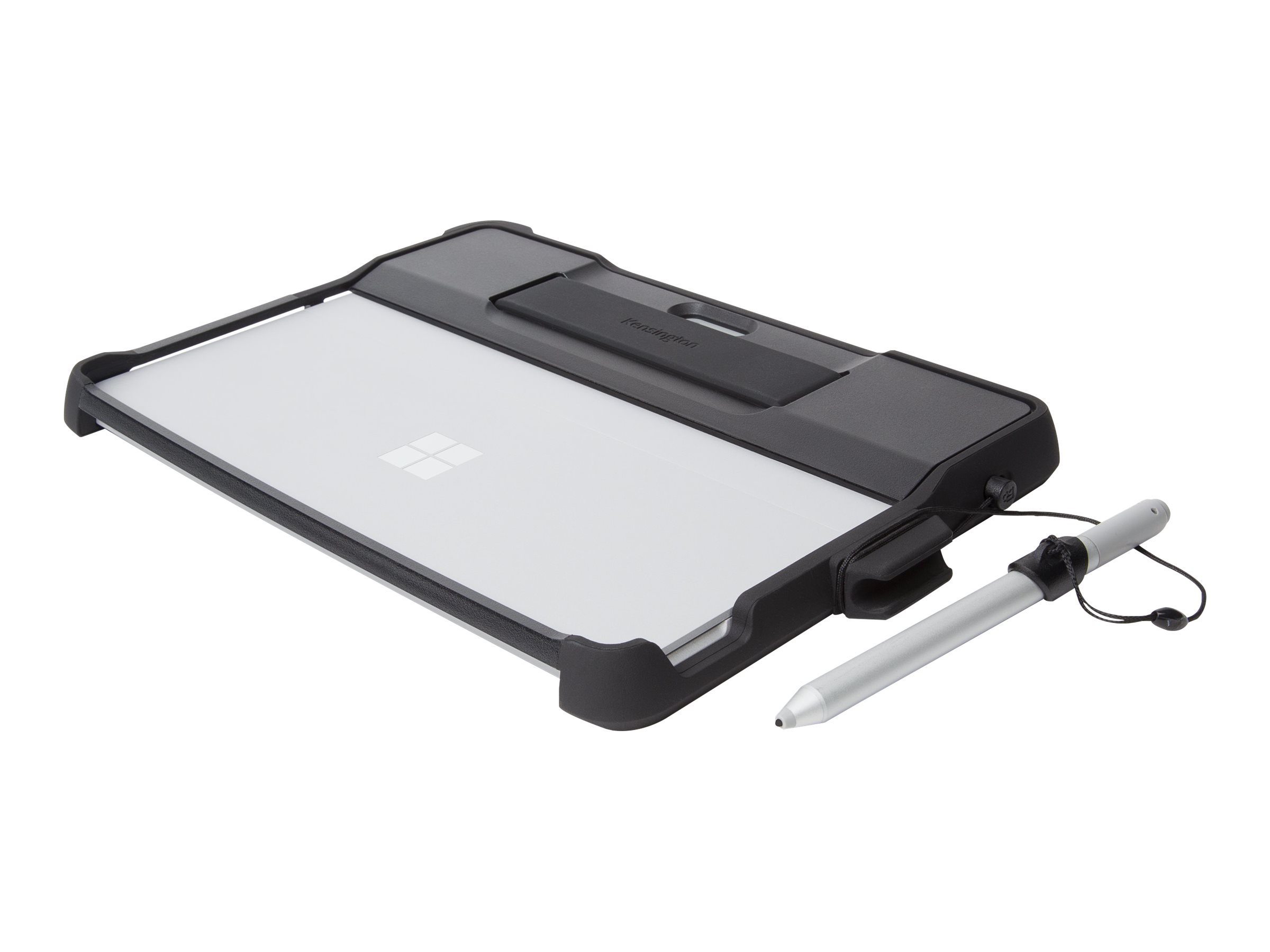 Kensington BlackBelt Rugged Case for Surface Go - Schutzhülle für Tablet - widerstandsfähig - Silikon, Thermoplastisches Polyurethan (TPU)