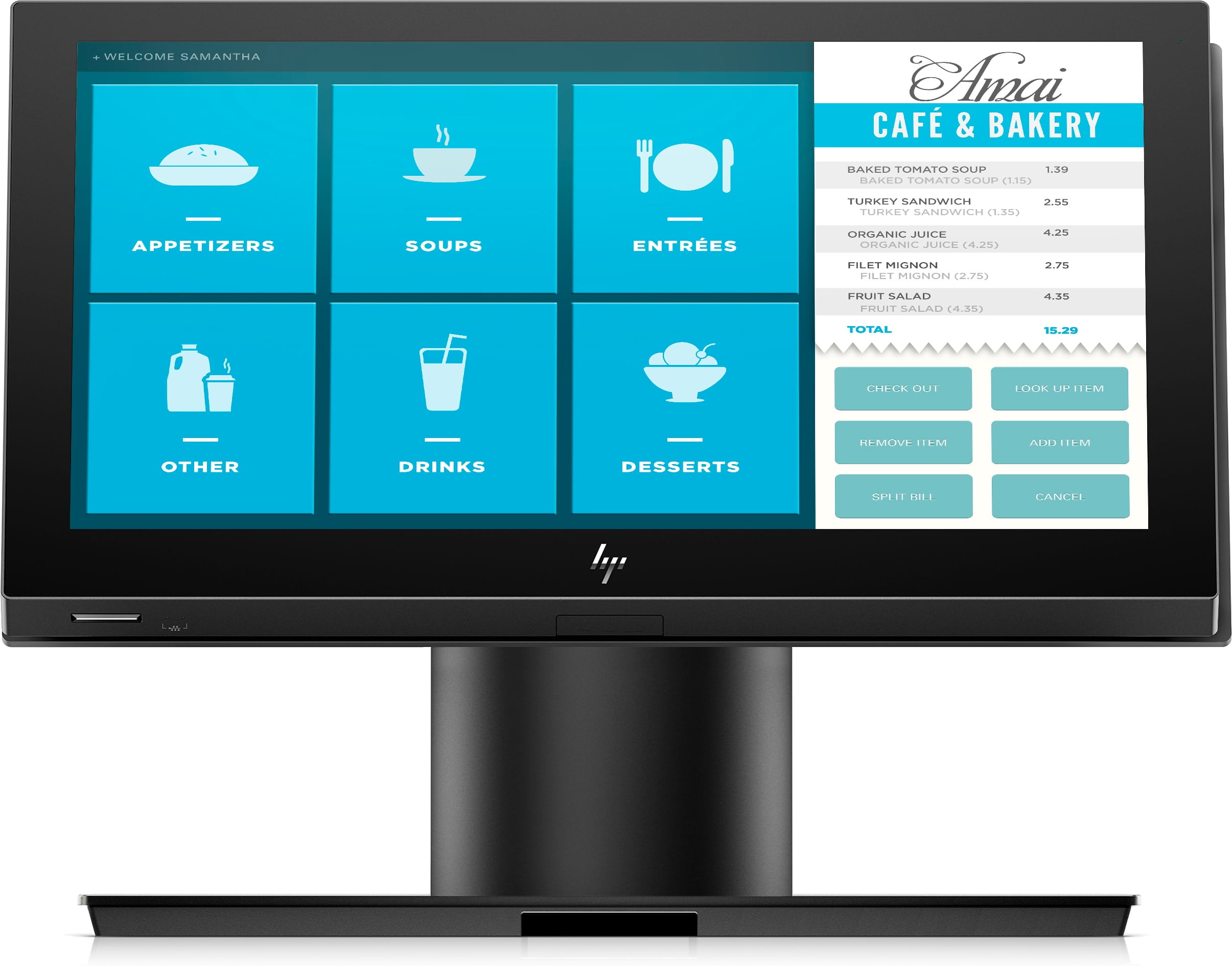 HP Engage One Essential - All-in-One - 1 x Celeron N6211 / 1.2 GHz - RAM 4 GB - SSD 32 GB - eMMC - UHD Graphics - 1GbE, NFC - WLAN: 802.11a/b/g/n/ac, Bluetooth 4.2, NFC - Android 11 - Monitor: LED 35.6 cm (14")