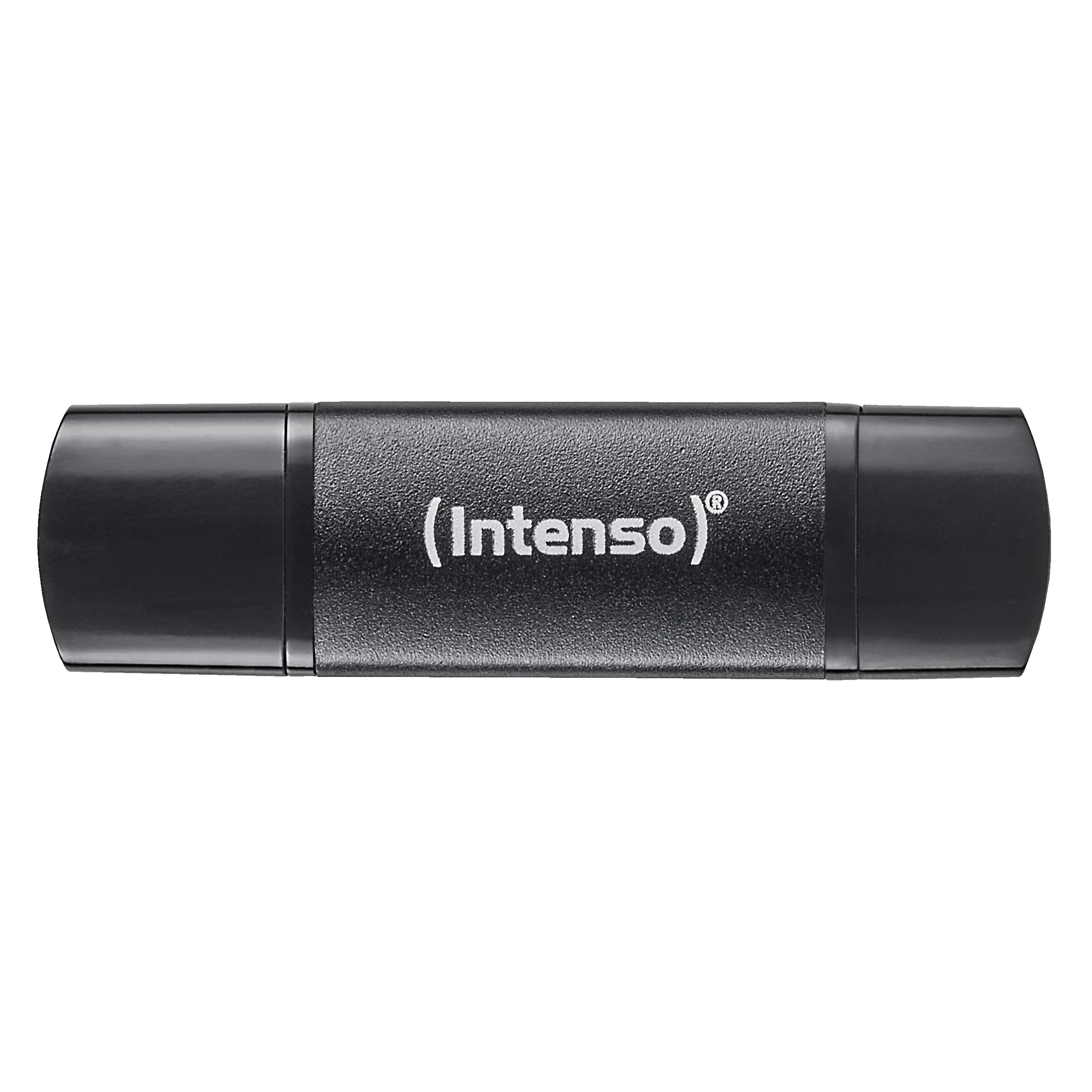 Intenso 3544490, 64 GB, USB Type-A / USB Type-C, 3.2 Gen 1 (3.1 Gen 1), 70 MB/s, Kappe, Schwarz