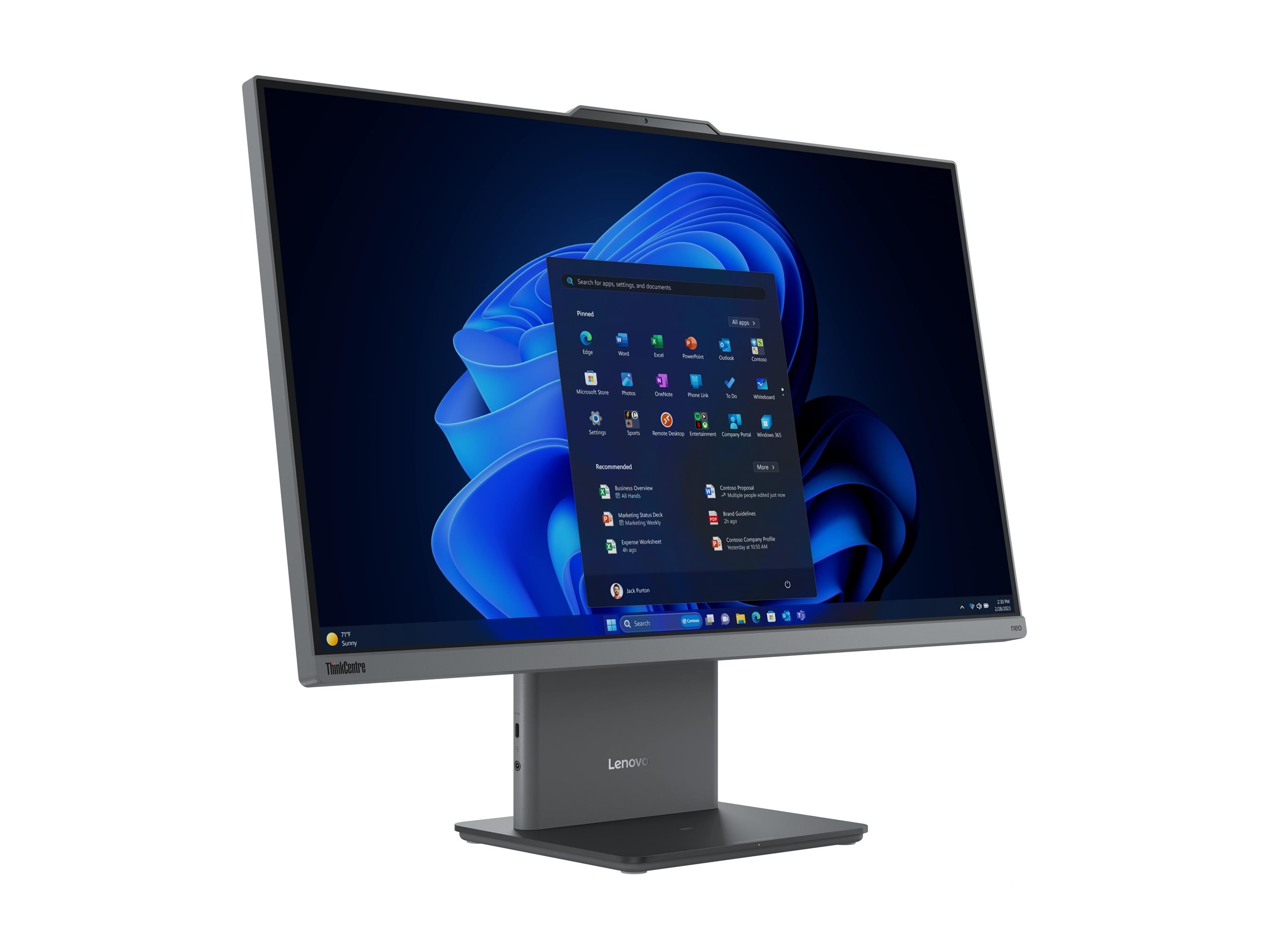 Lenovo ThinkCentre neo 50a 27 G5 12SA - All-in-One