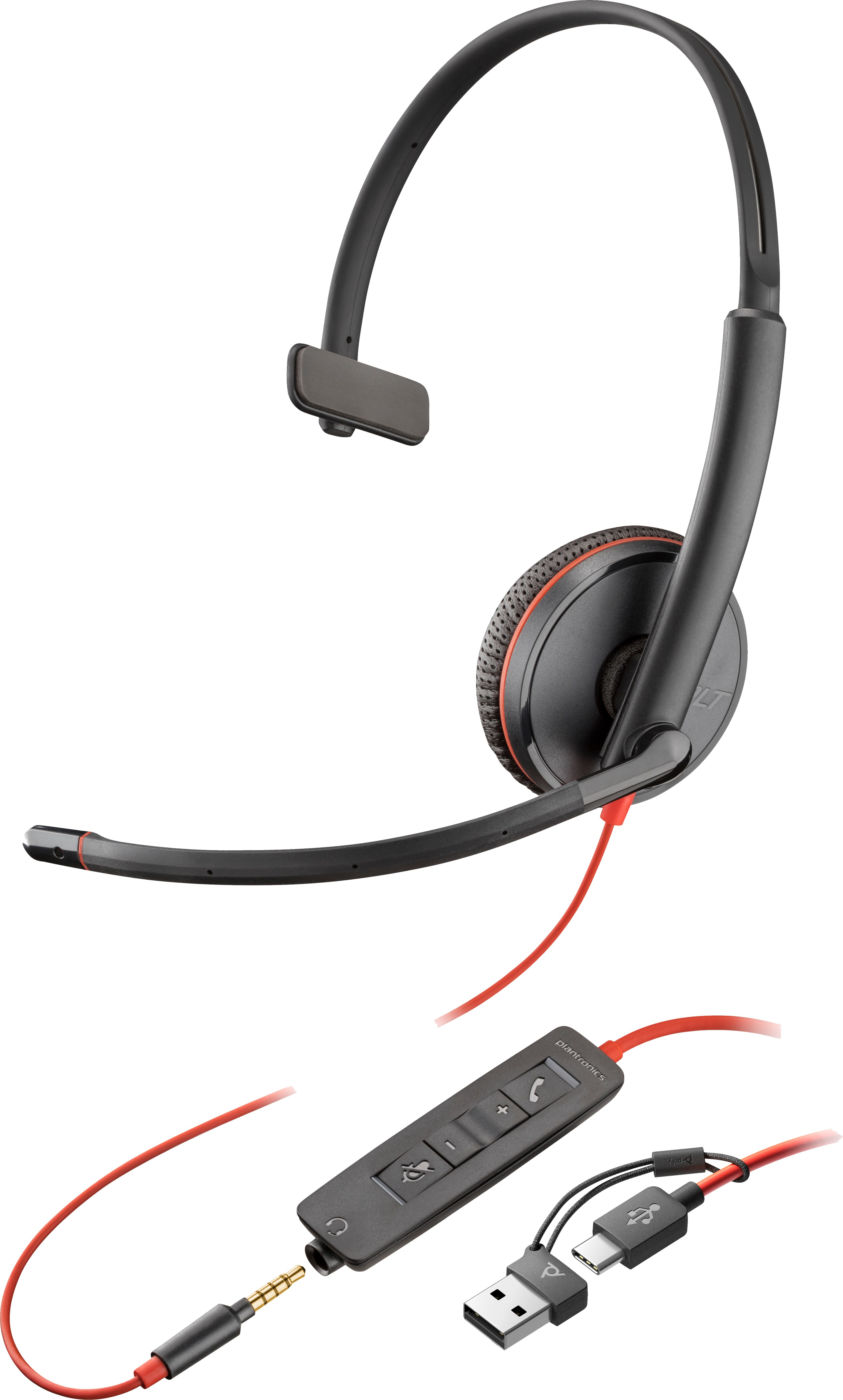 Poly Blackwire 3215 - Blackwire 3200 Series - Headset