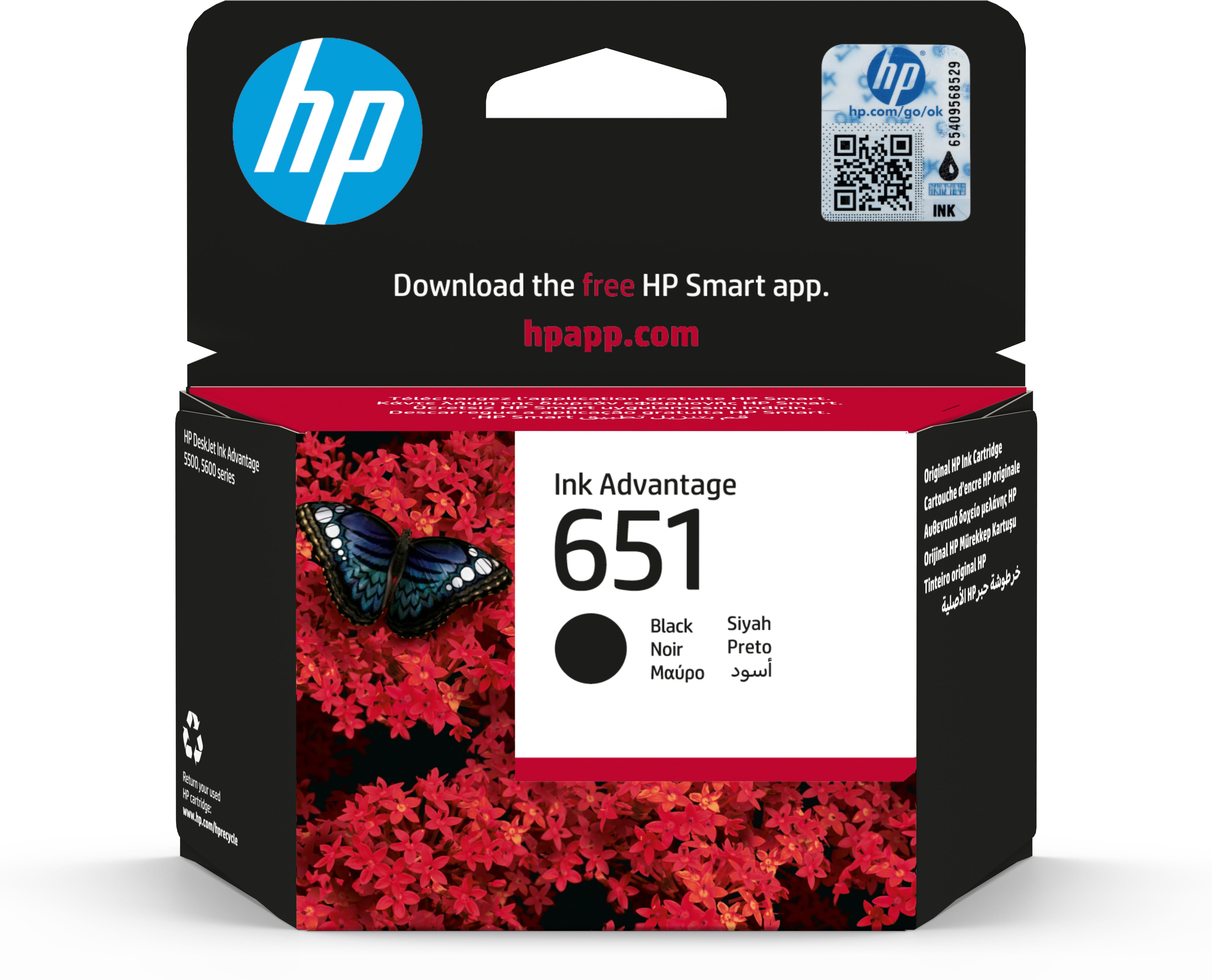 HP 651 - Schwarz - original - Ink Advantage -