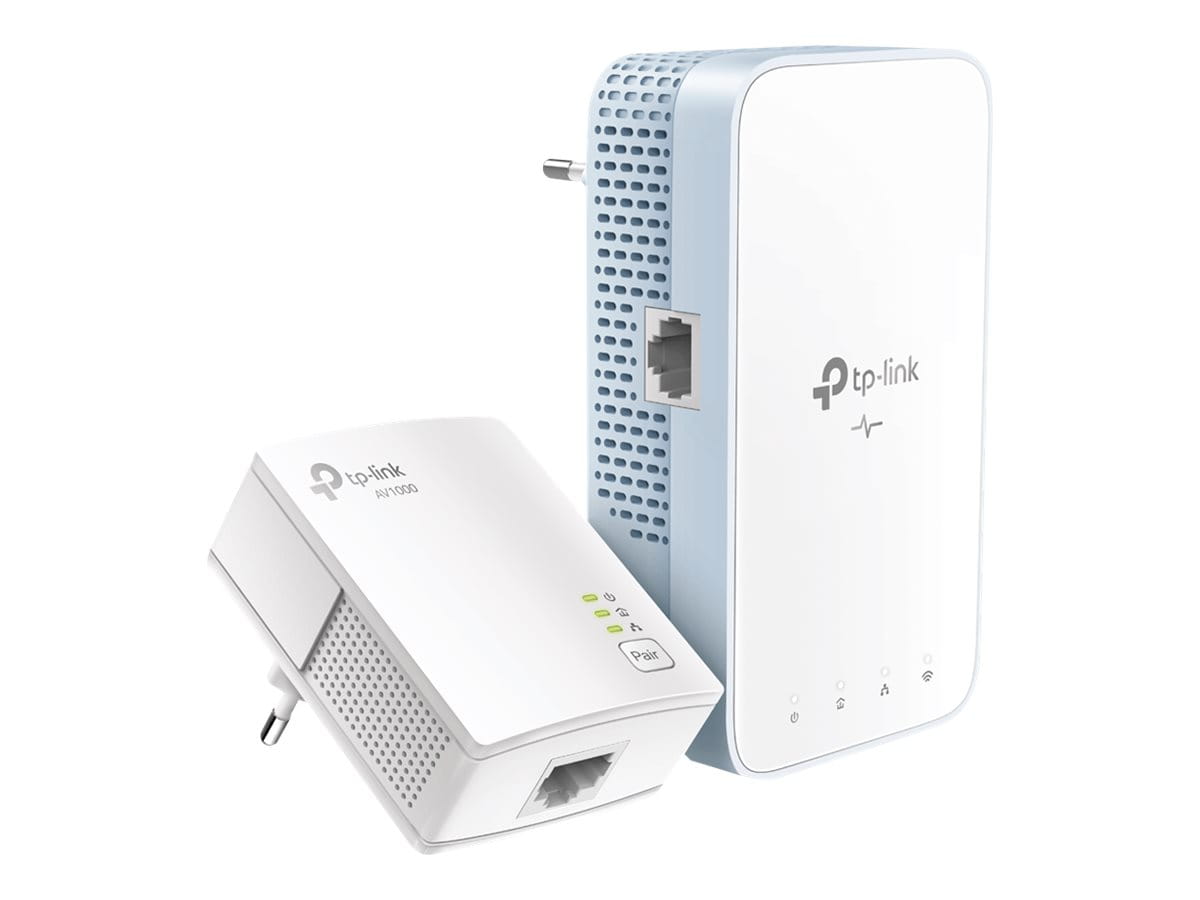 TP-LINK TL-WPA7517 KIT V2 Wi-Fi Kit - Powerline Adapterkit 1GbE, HomePlug AV (HPAV)