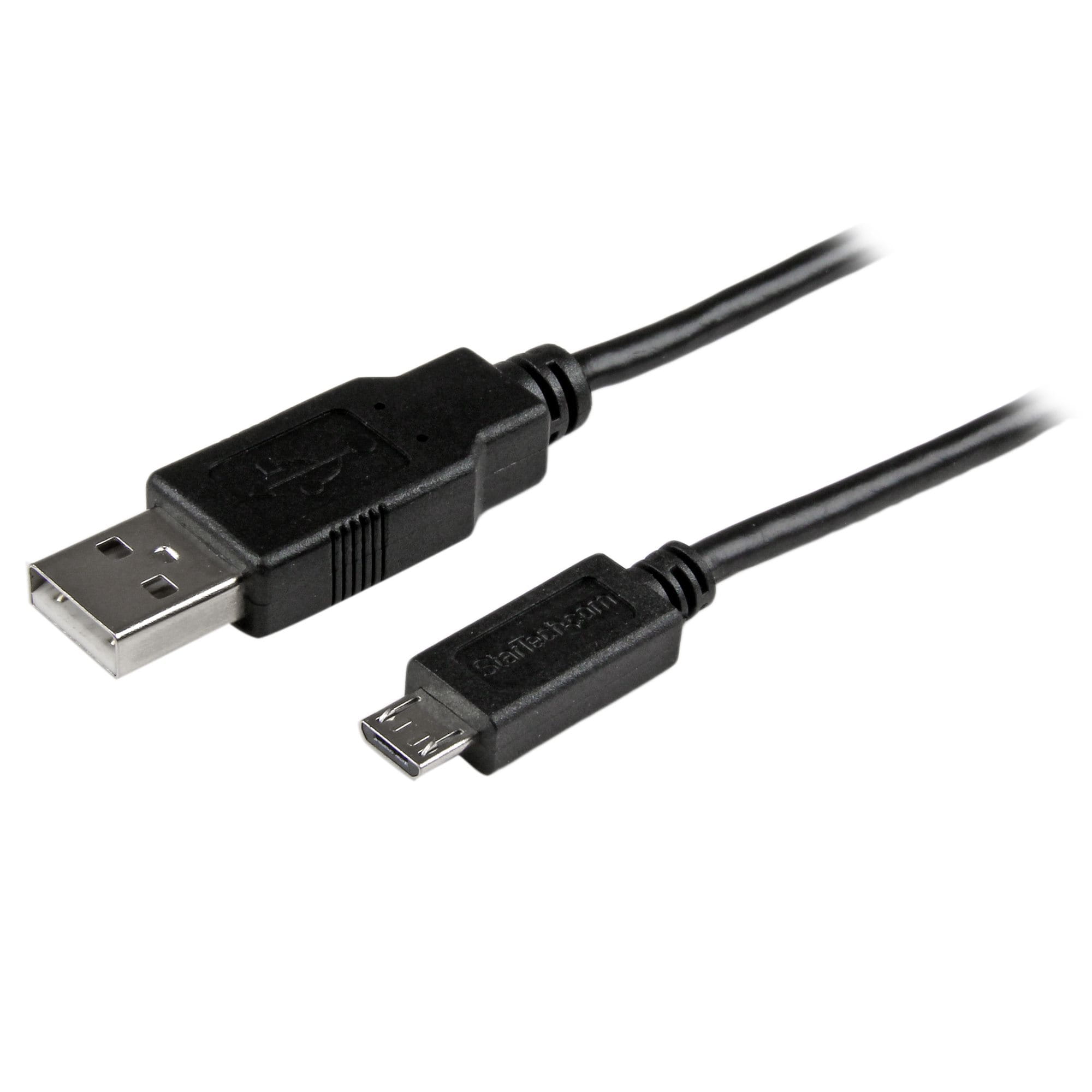 StarTech.com 2m Micro USB Ladekabel für Android Smartphones und Tablets - USB A auf Micro B Kabel / Datenkabel / Anschlusskabel - USB-Kabel - Micro-USB Typ B (M)