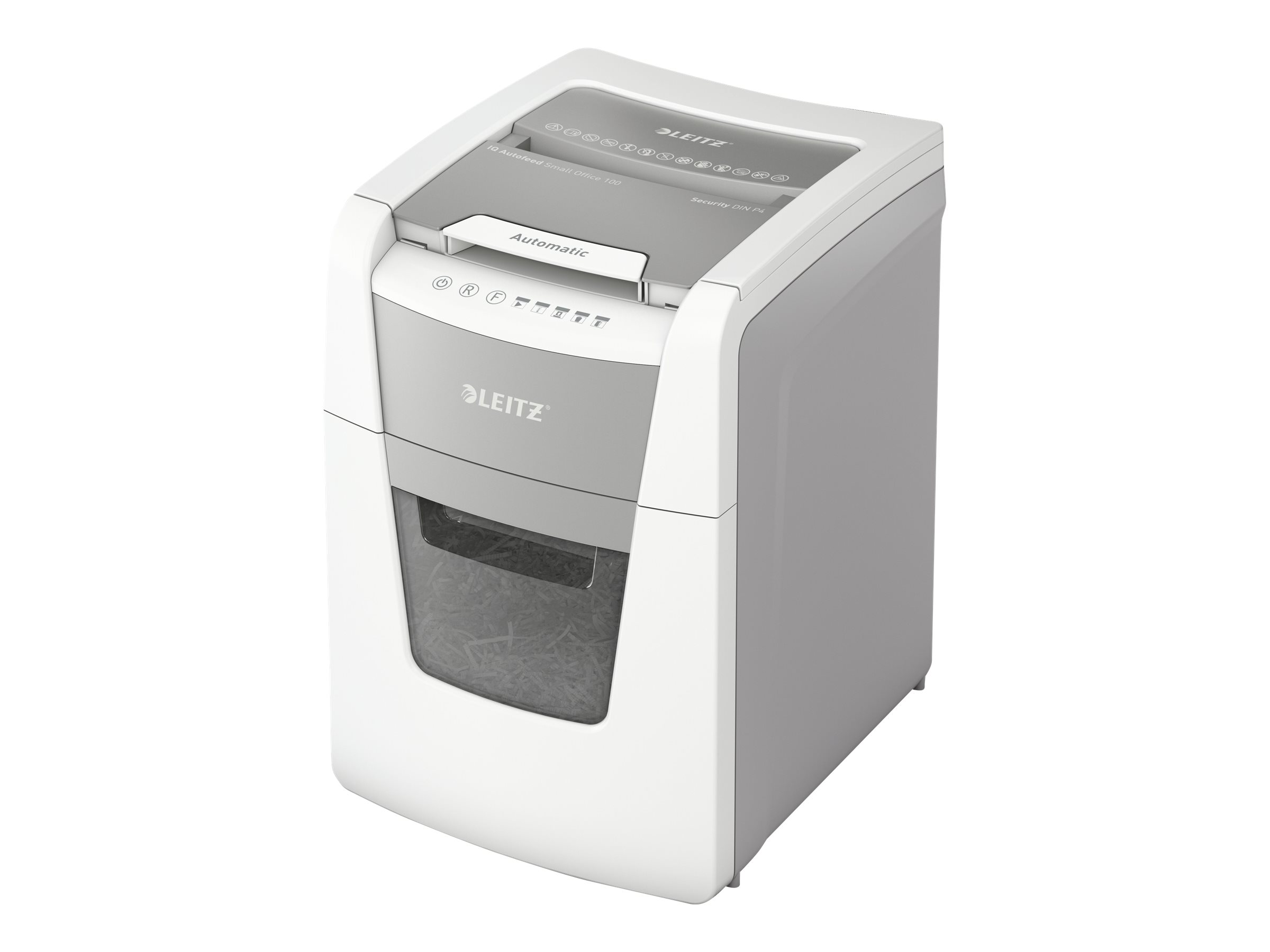 Esselte Leitz IQ AutoFeed Small Office 100 P4 - Vorzerkleinerer