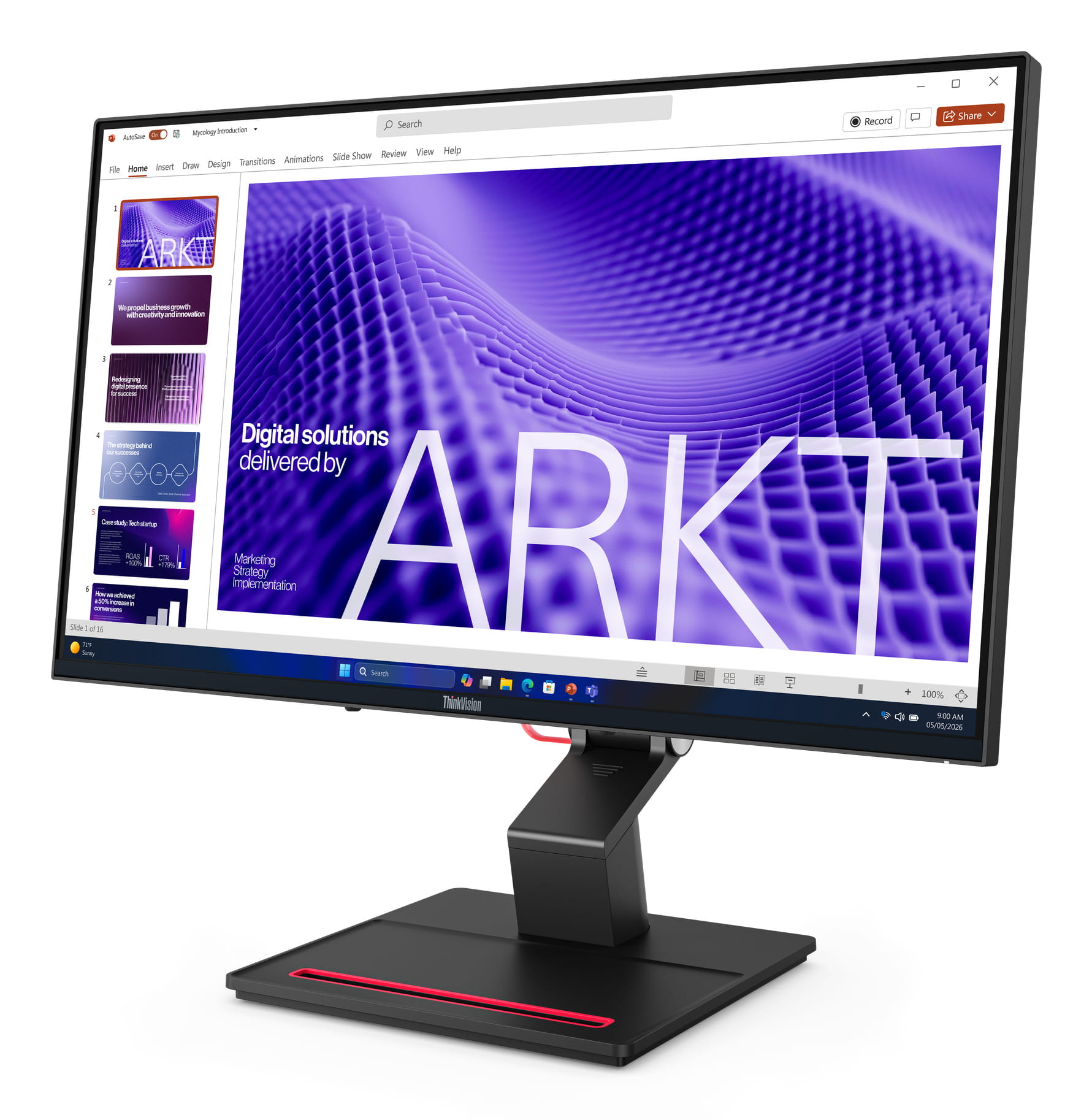 Lenovo ThinkVision T24D-4t - LED-Monitor - 61 cm (24")