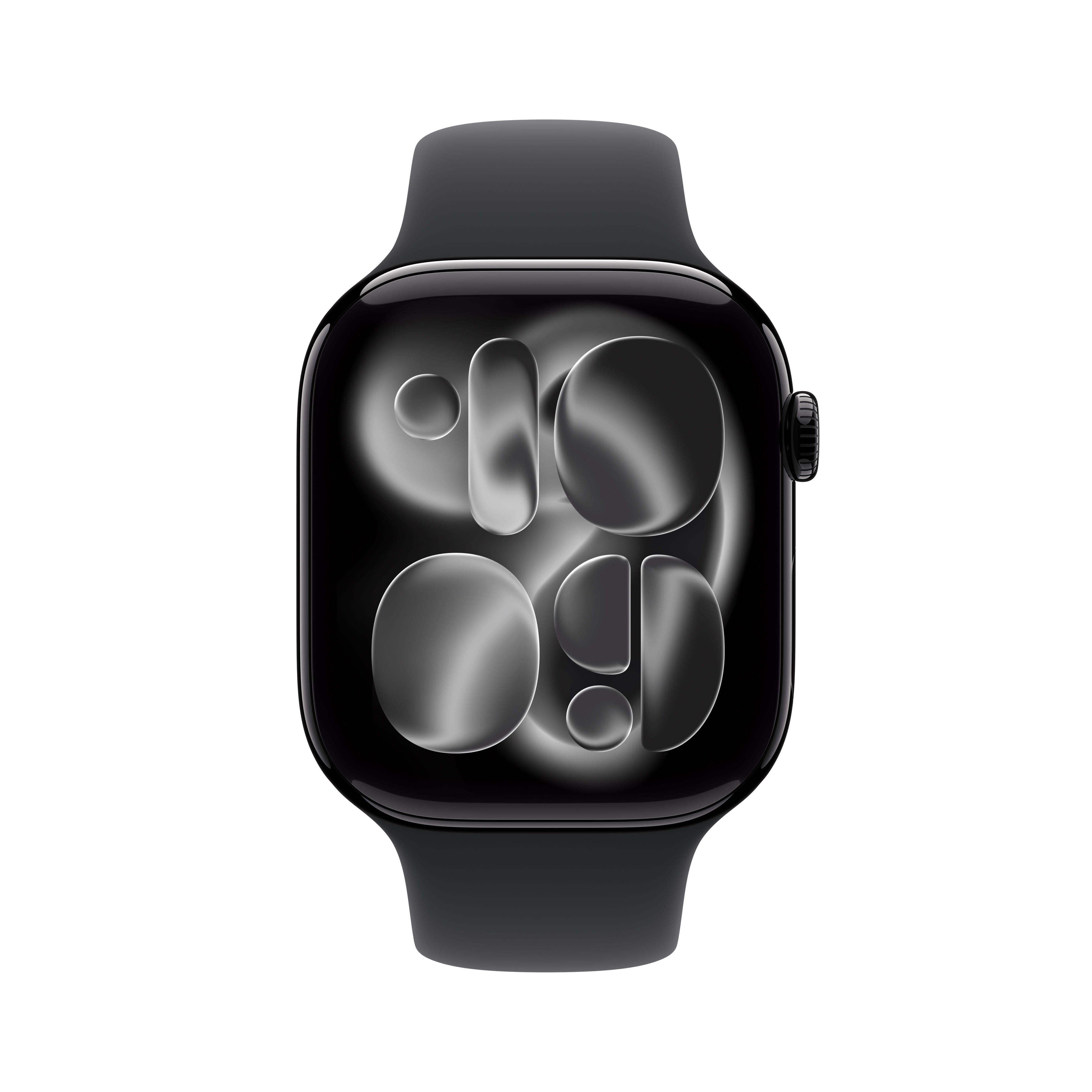 Apple Watch Series 11 (GPS) - 46 mm - Jet-Schwarz