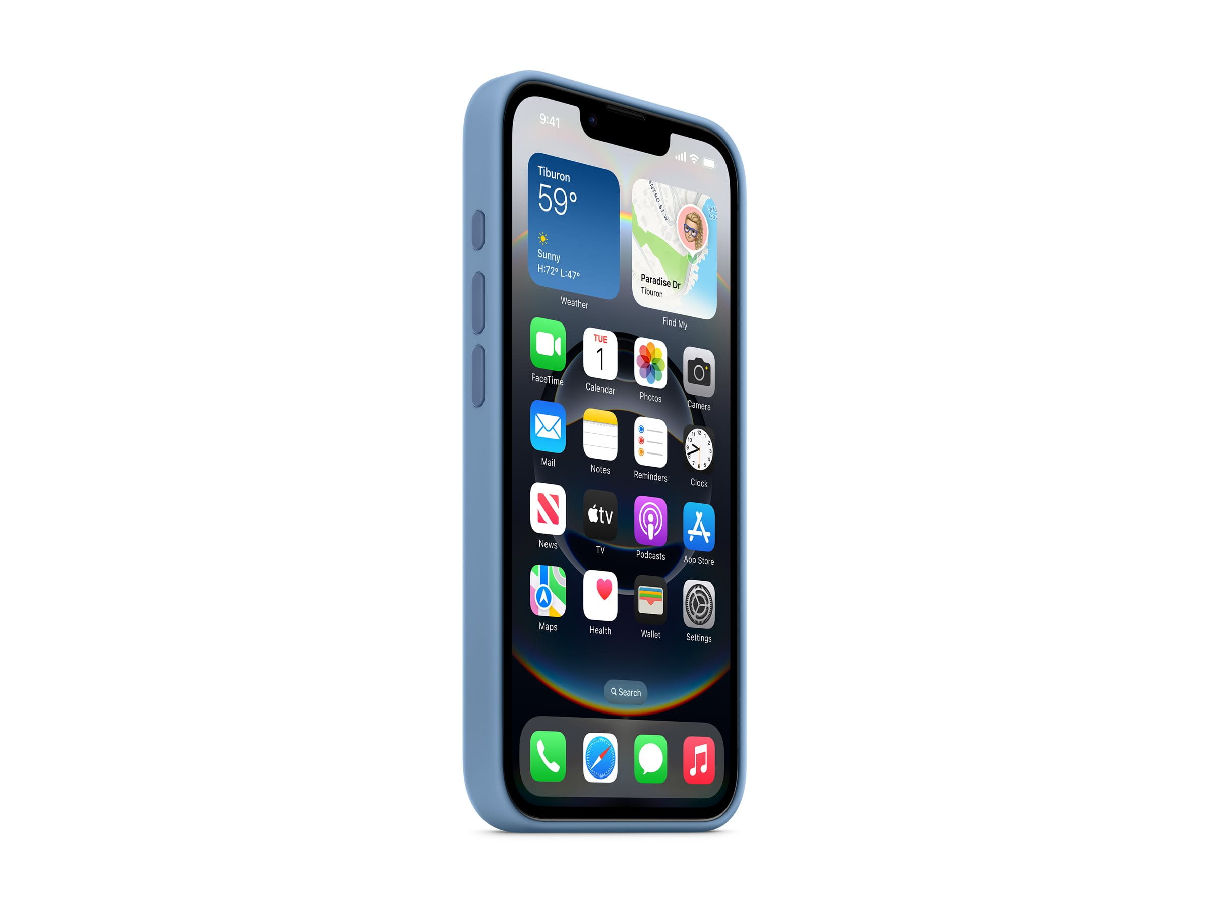 Apple Schutzabdeckung für Mobiltelefon - Silikon