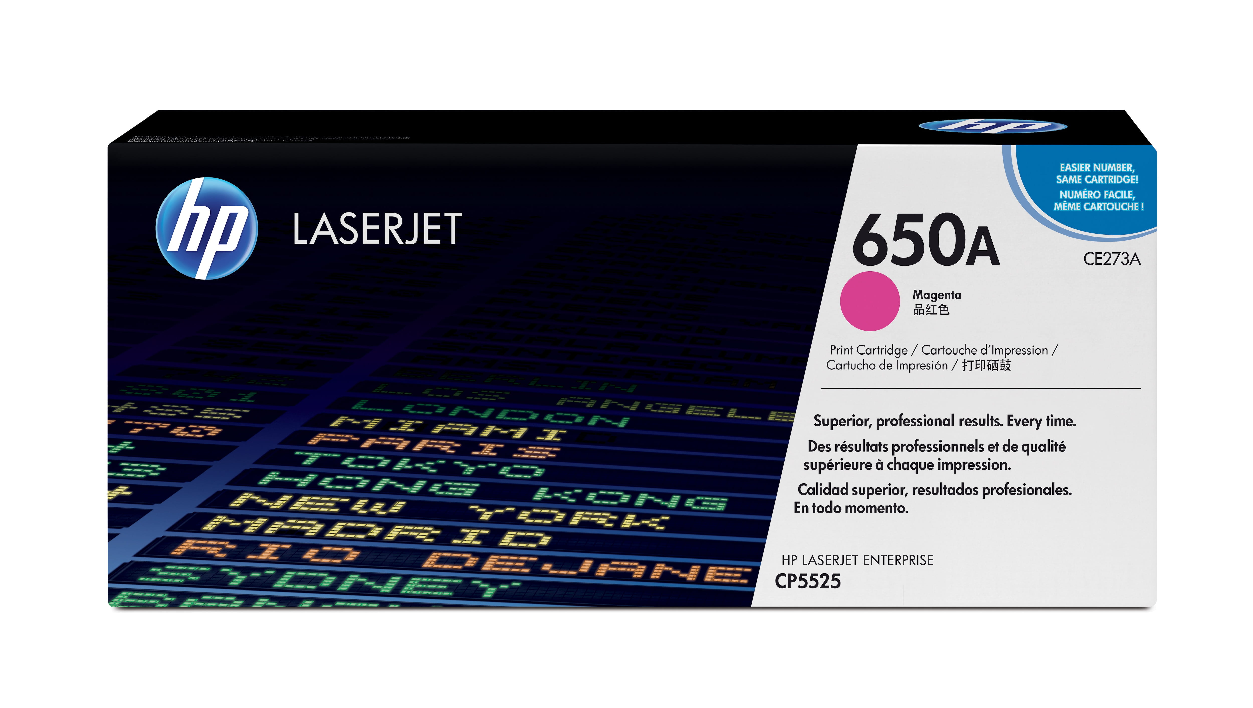 HP 650A - Magenta - original - LaserJet - Tonerpatrone (CE273A)