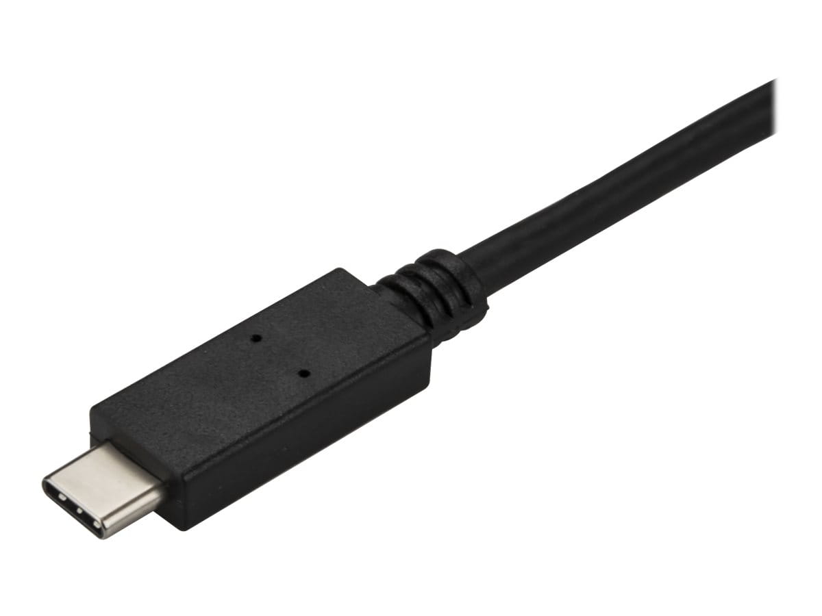 StarTech.com 3ft/1m USB C to DisplayPort 1.2 Cable 4K 60Hz, USB-C to DisplayPort Adapter Cable HBR2, USB Type-C DP Alt Mode to DP Monitor Video Cable, Compatible with Thunderbolt 3, Black - USB-C Male to DP Male (CDP2DPMM1MB)