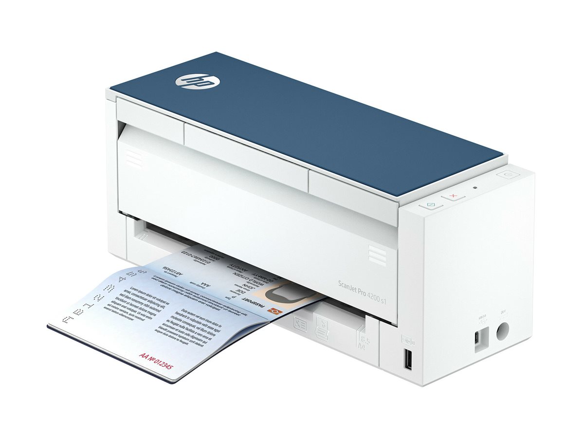 HP Scanjet Pro 4200 s1 - Dokumentenscanner - Duplex - 216 x 5842 mm - 1200 dpi x 1200 dpi - bis zu 40 Seiten/Min. (einfarbig)