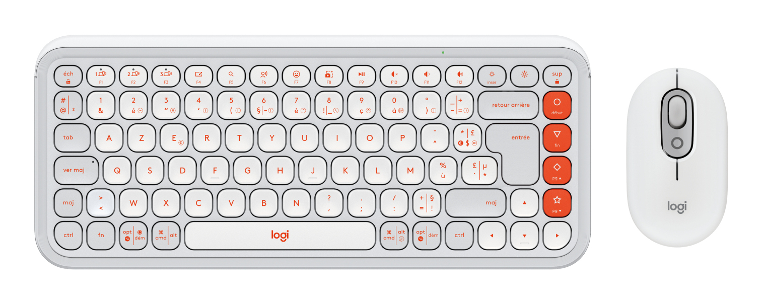 Logitech POP Icon Combo - Tastatur-und-Maus-Set