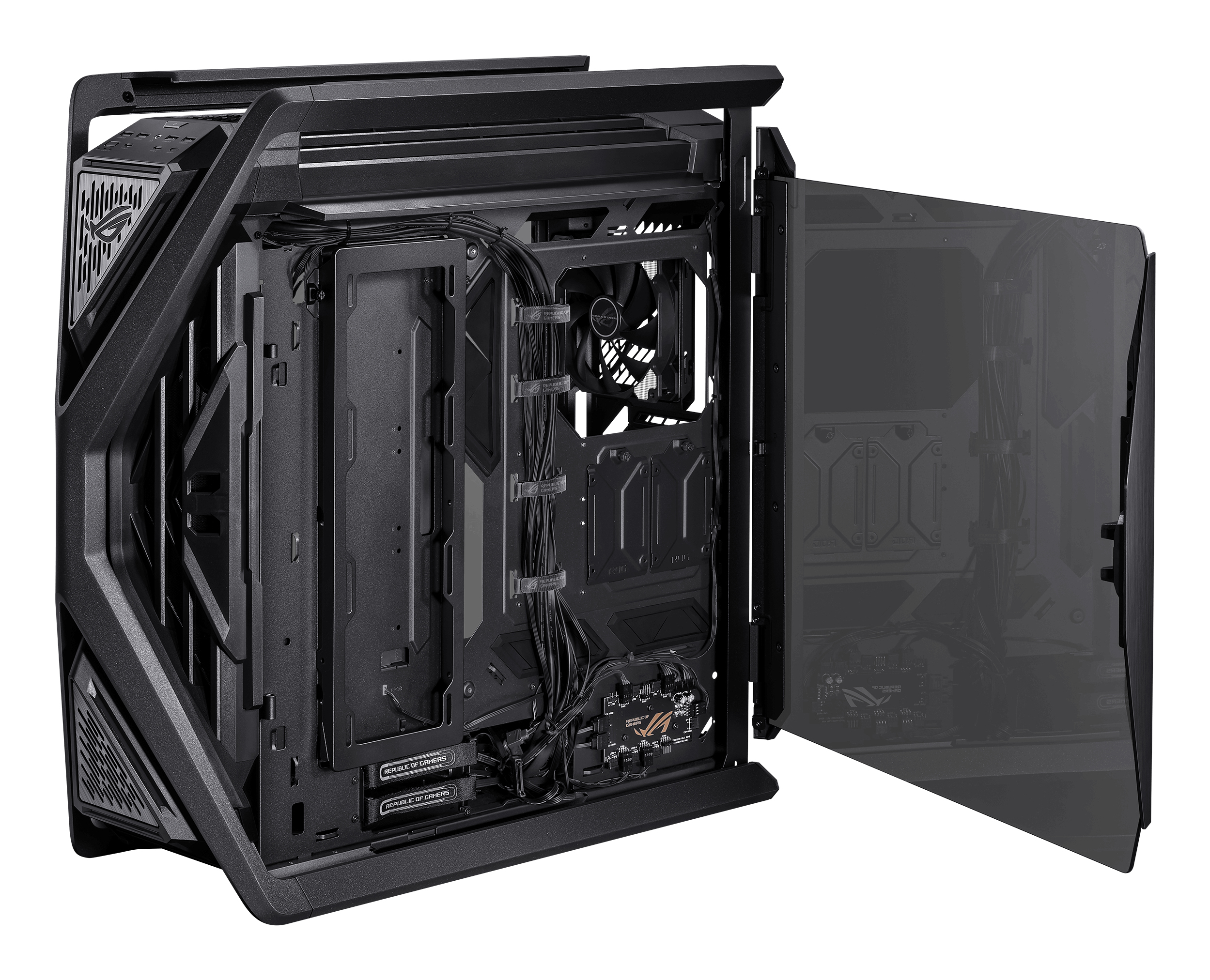 ASUS ROG Hyperion GR701 - FT Gaming - E-ATX - Seitenteil mit Fenster (gehärtetes Glas)