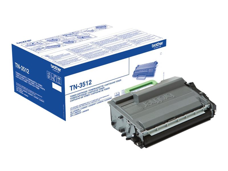 Brother TN3512 - Schwarz - original - Tonerpatrone