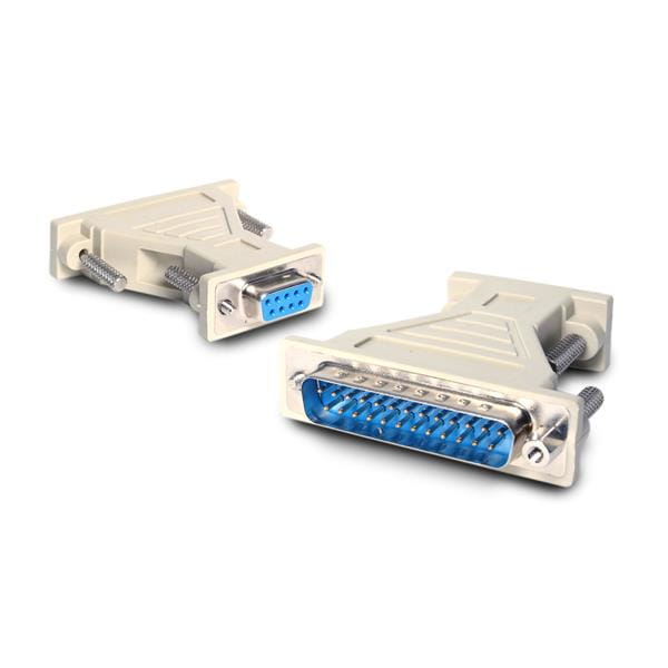 StarTech.com DB9 auf DB25 Seriell Adapterkabel - Bu/St - Serieller Adapter - DB-9 (W)