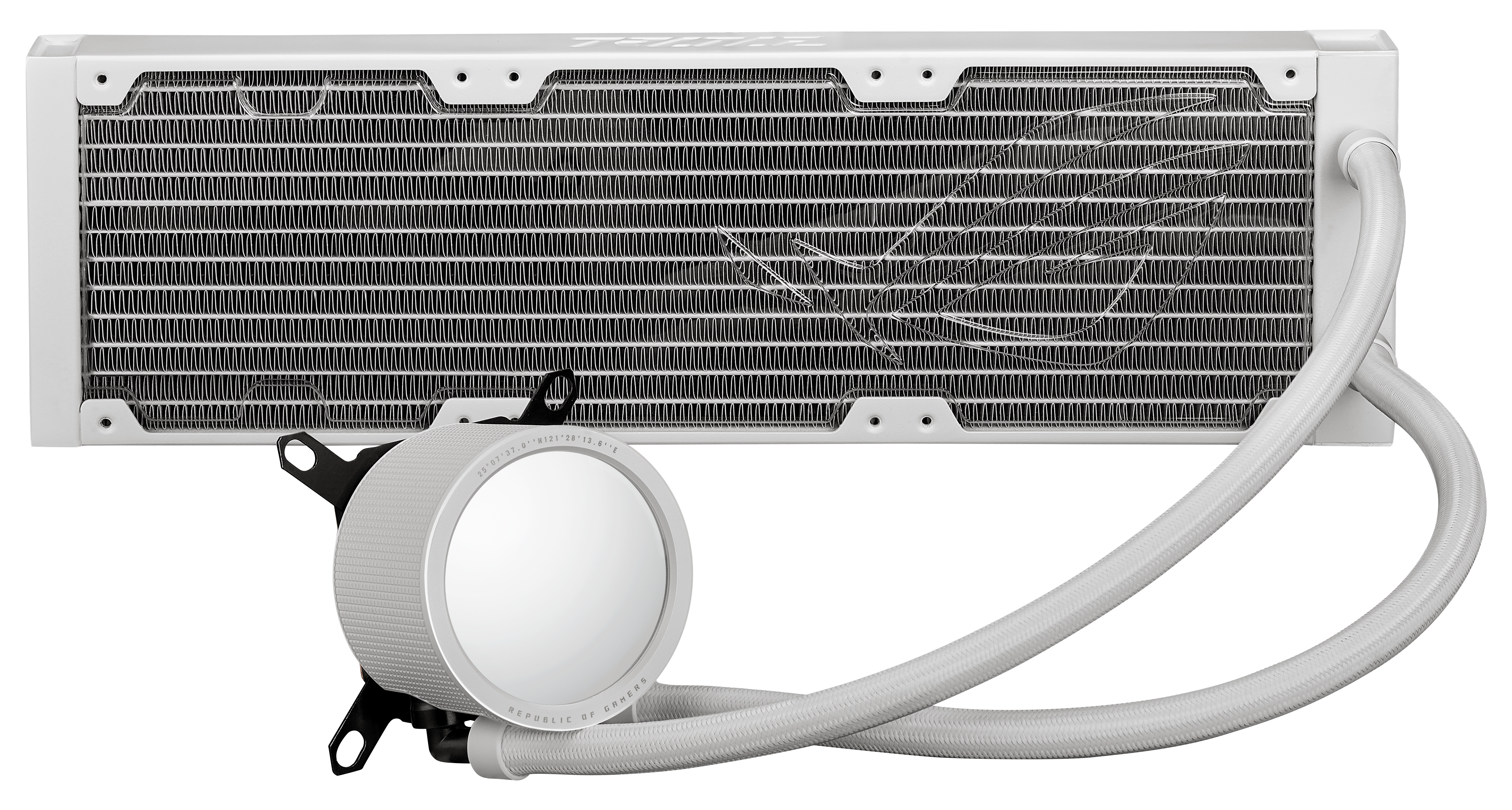 ASUS ROG RYUO III 360 ARGB - White Edition - Prozessor-Flüssigkeitskühlsystem - Kühlergröße: 360 mm - (für: AM4, LGA1200, LGA1700, AM5, LGA115x Socket)