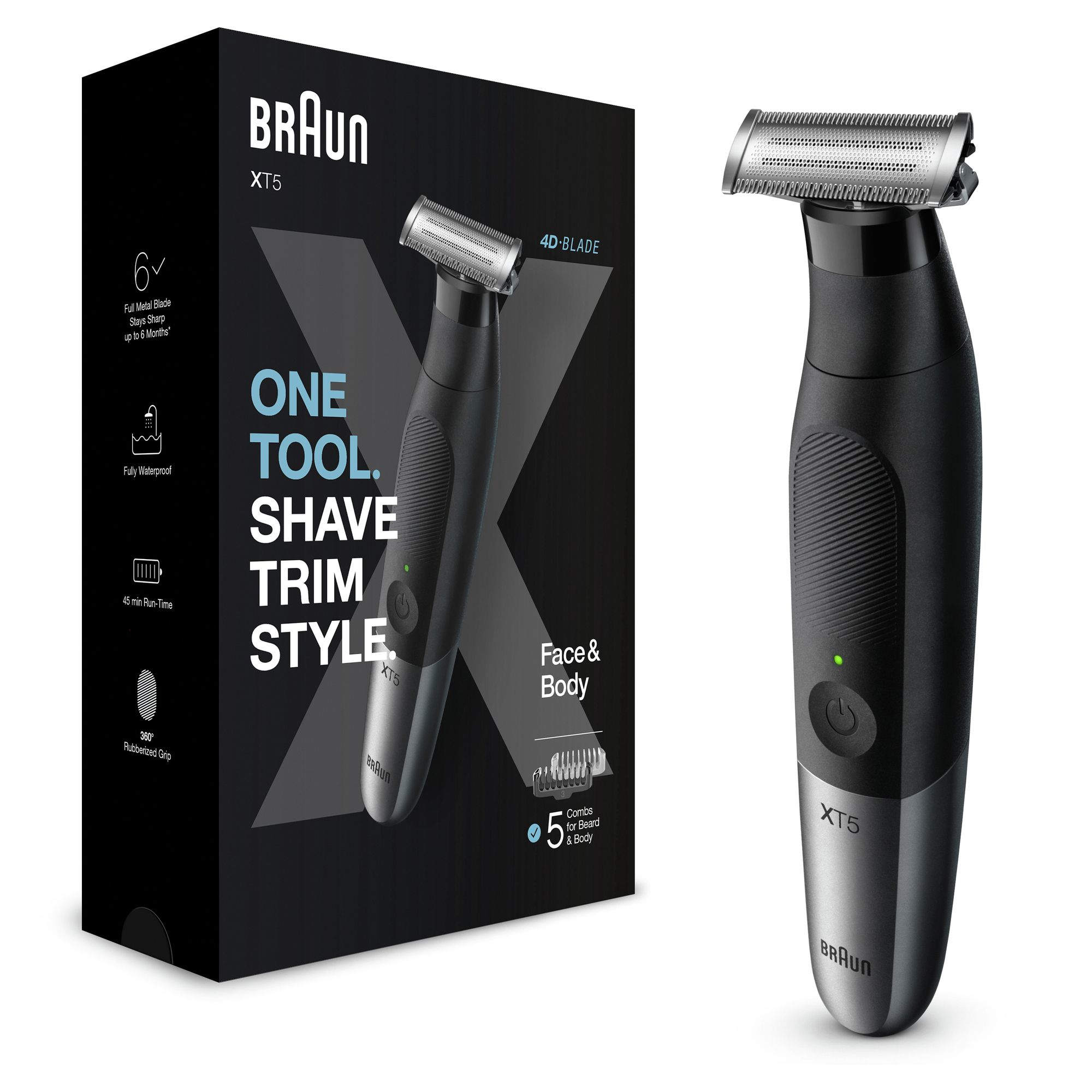 Braun Series X XT5100 - Trimmer - schnurlos