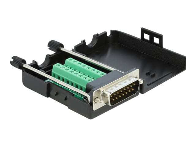 Delock VGA-Adapter - 15 pin D-Sub (DB-15) (M)