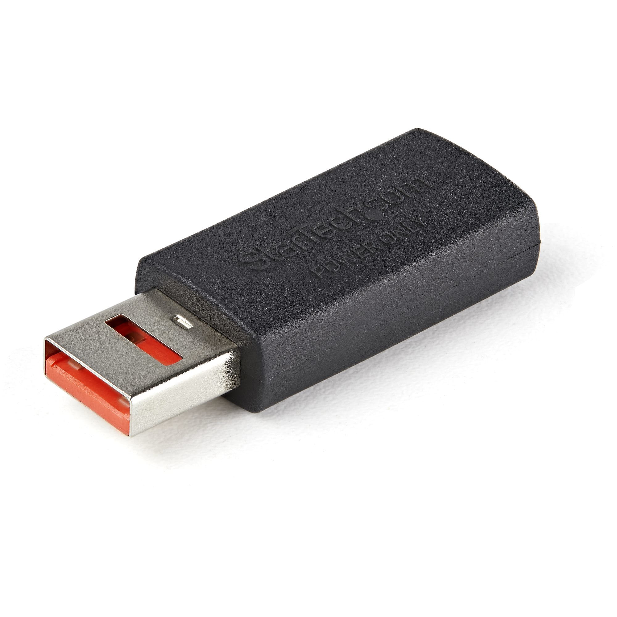 StarTech.com StarTech USB-Datenblocker - Secure Charge USB-Schutz - keine Datenübertragung - Charge/Power-Only-Adapter für Handy/Tablet (USBSCHAAMF)