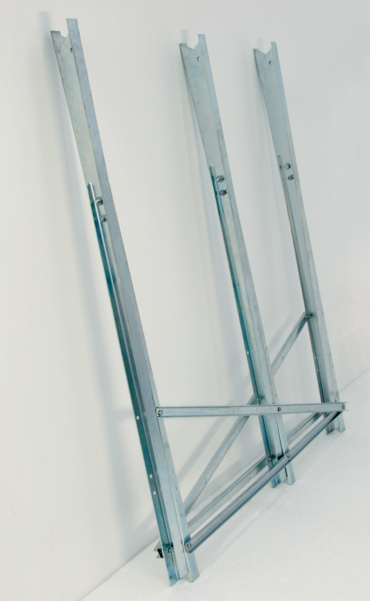 Brennenstuhl 1440840, 150 kg, Stahl, Edelstahl, 15 cm, 100 cm, 3 cm