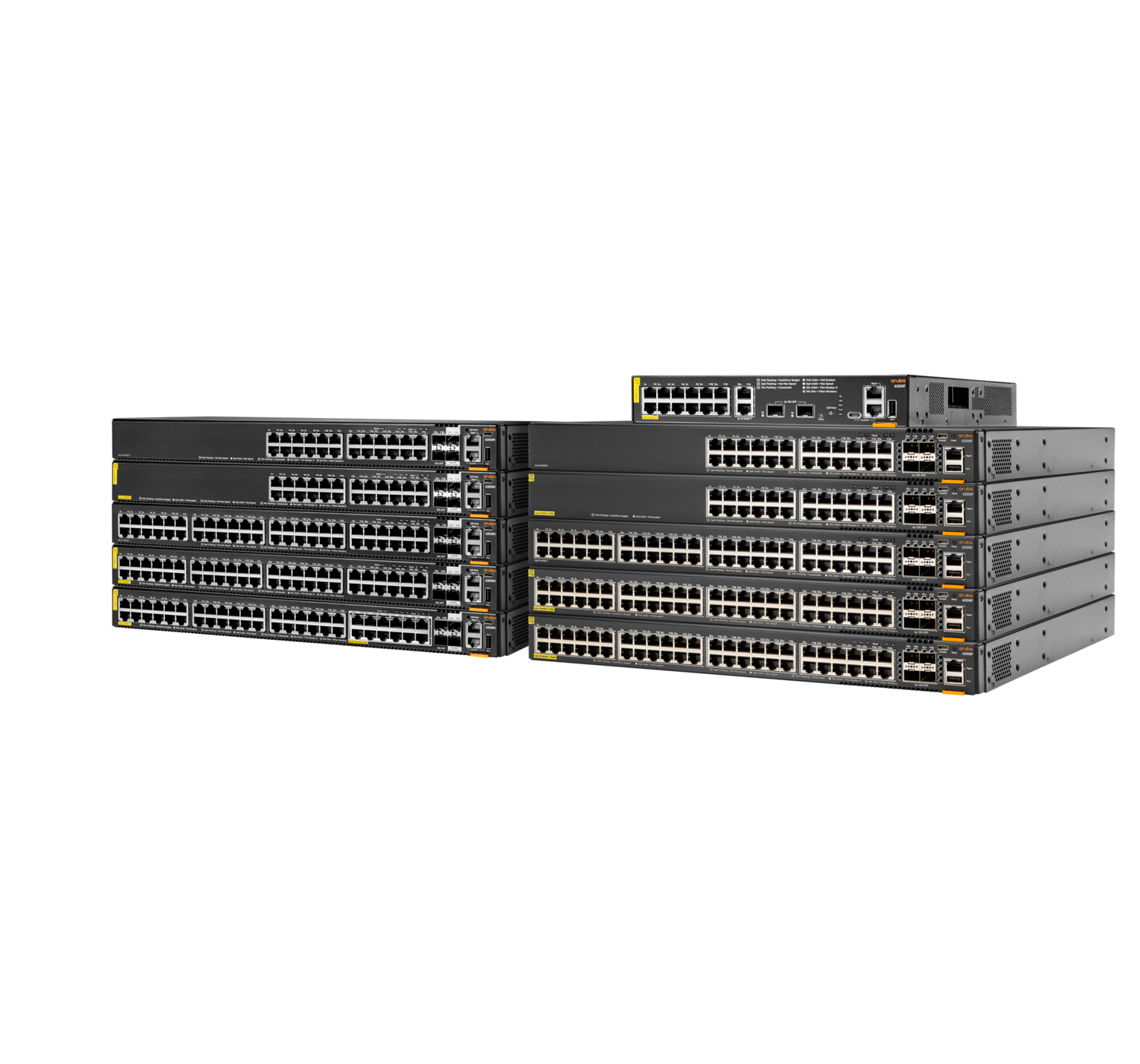 HPE Aruba Networking 6200F 12G Class4 PoE 2G/2SFP+ 139W Switch - Switch - L3 - managed - 12 x 10/100/1000 (PoE+)