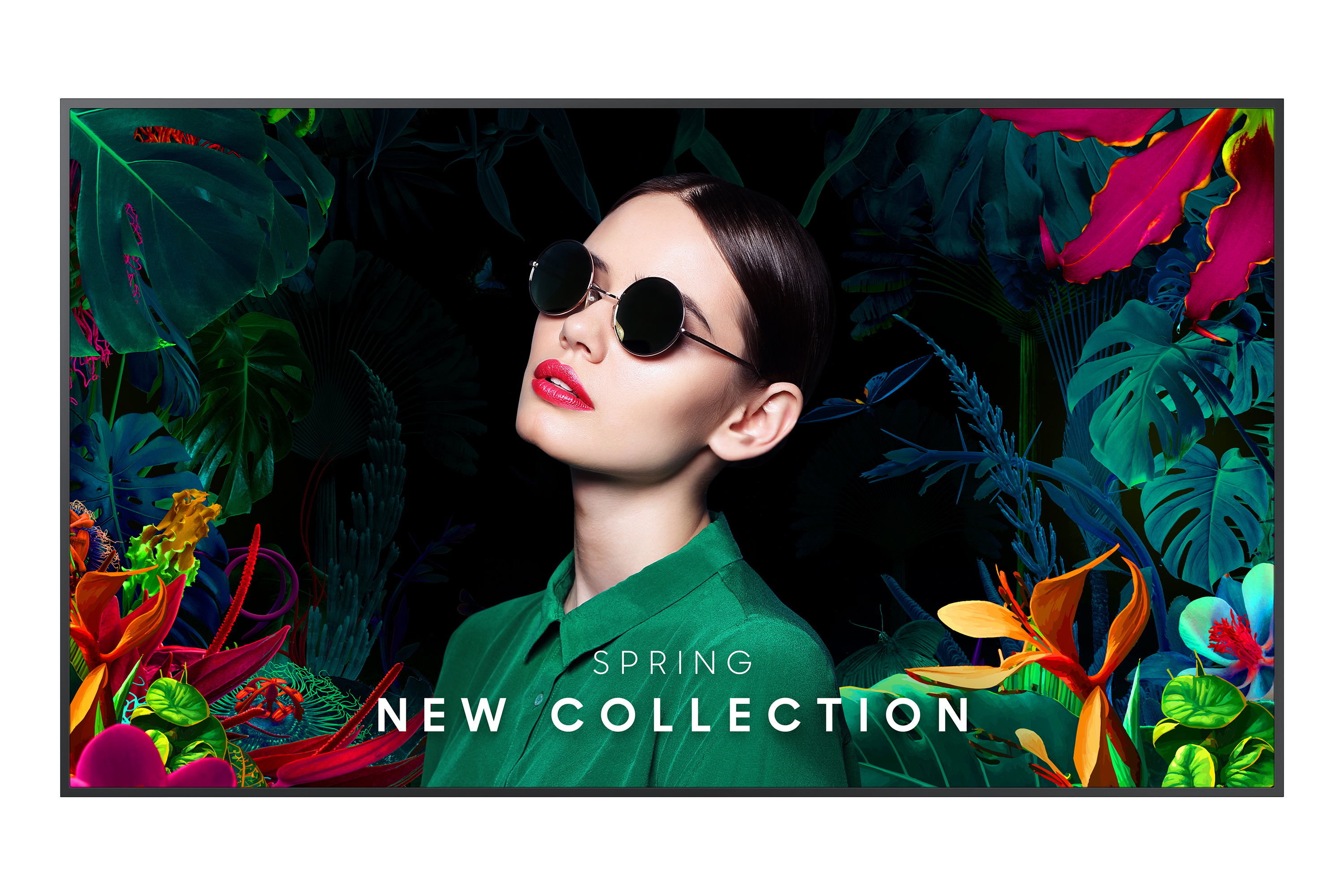 Samsung QM85C - 214 cm (85") Diagonalklasse QMC Series LCD-Display mit LED-Hintergrundbeleuchtung - Crystal UHD - Digital Signage - Tizen OS - 4K UHD (2160p)