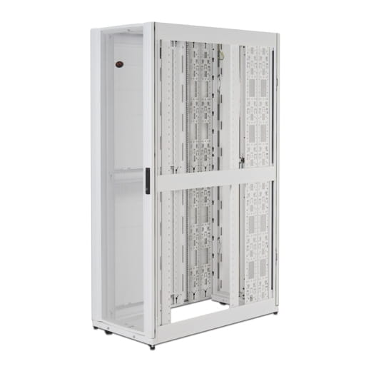 APC NetShelter SX Deep Enclosure with Sides - Schrank Netzwerkschrank - weiß - 48U - 48.3 cm (19")