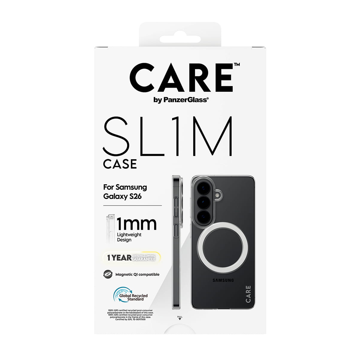 PanzerGlass CARE by PanzerGlass SL1M - Hintere Abdeckung