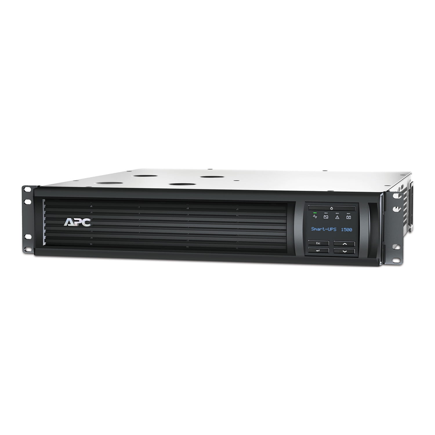APC Smart-UPS - USV (Rack - einbaufähig), IEC C13 Steckdosen, SmartConnect-Port, SmartSlot, AVR, LCD - Line-Interactive-USV