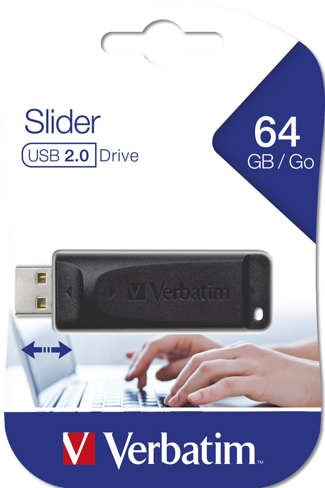 Verbatim Store 'n' Go Slider - USB-Flash-Laufwerk