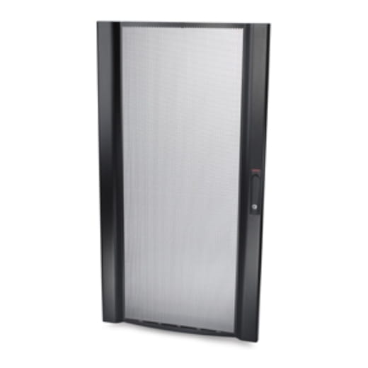 APC Rack-Tür - Vorderseite - Schwarz - 24U