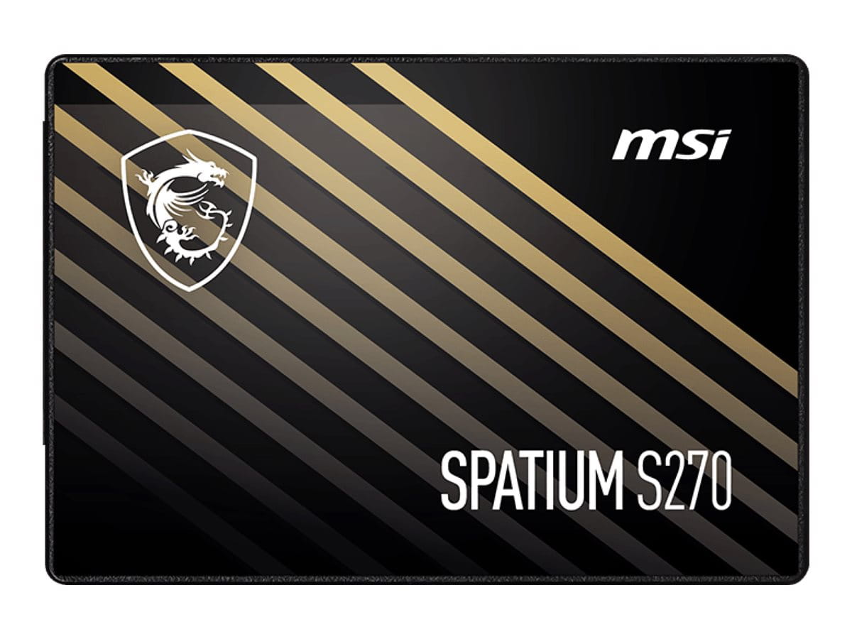 MSI SPATIUM S270 - SSD - 960 GB - intern - 2.5" (6.4 cm)