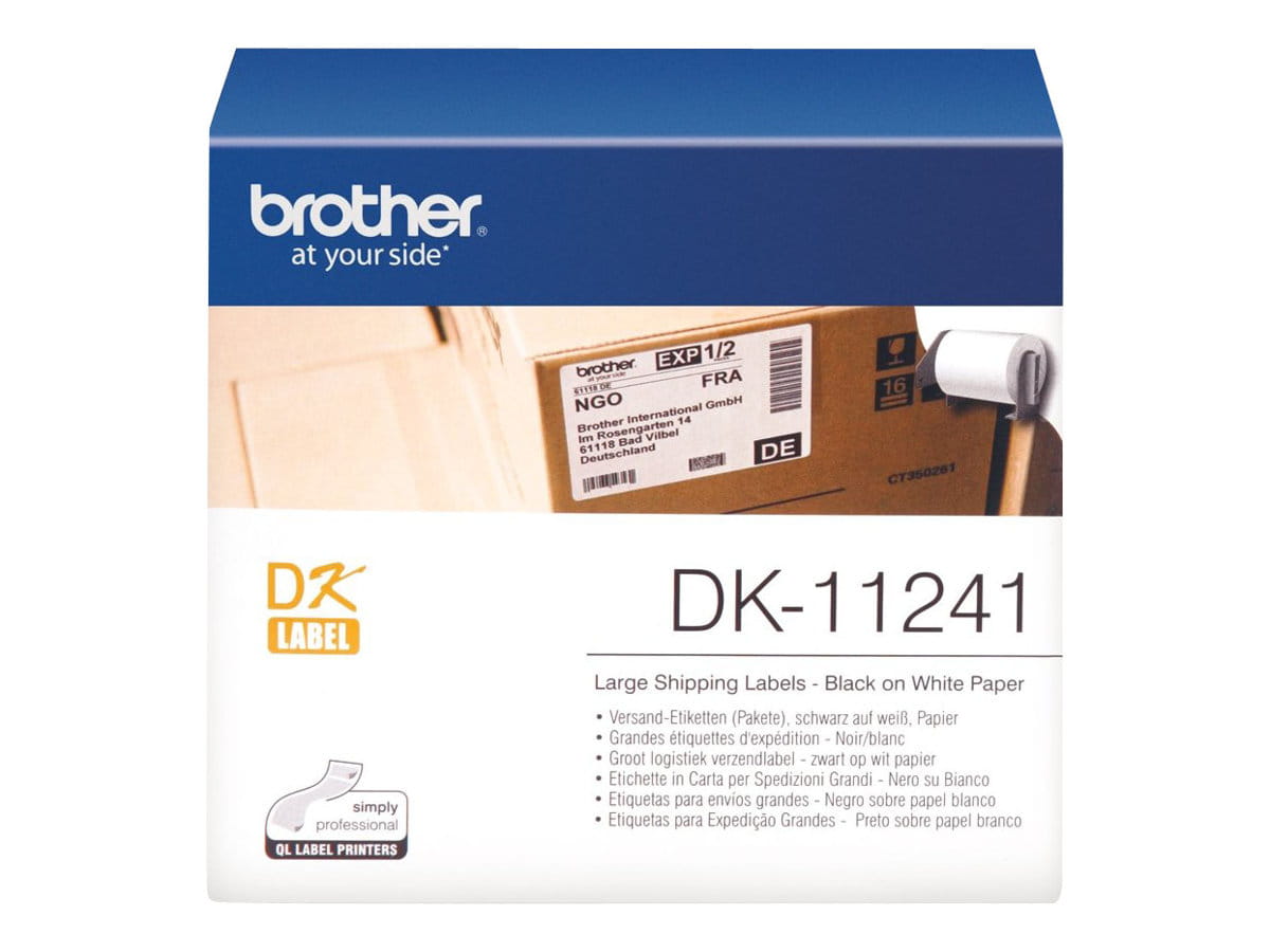 Brother DK-11240 - Schwarz auf Weiß - 51 x 102