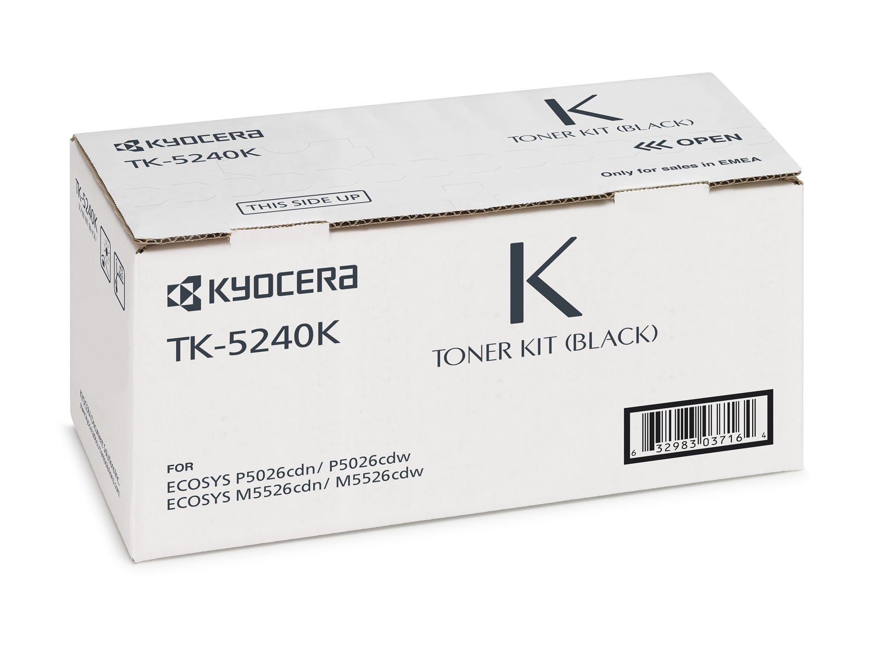 Kyocera TK-5240K, 4000 Seiten, Schwarz, 1 Stück(e)