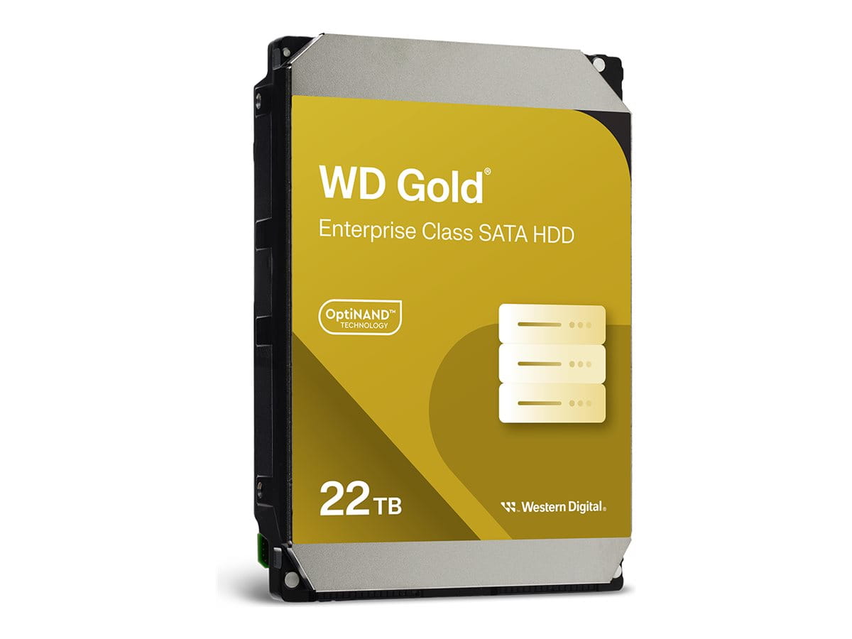 WD Gold WD221KRYZ - Festplatte - Enterprise - 22 TB - intern - 3.5" (8.9 cm)