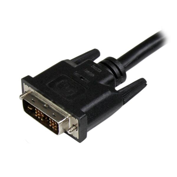 StarTech.com 1,8m DVI-D Single Link Kabel - St/St - DVI Monitorkabel - 1920x1200 - DVI Verbindungskabel / Anschlusskabel - Schwarz - DVI-Kabel - DVI-D (M)