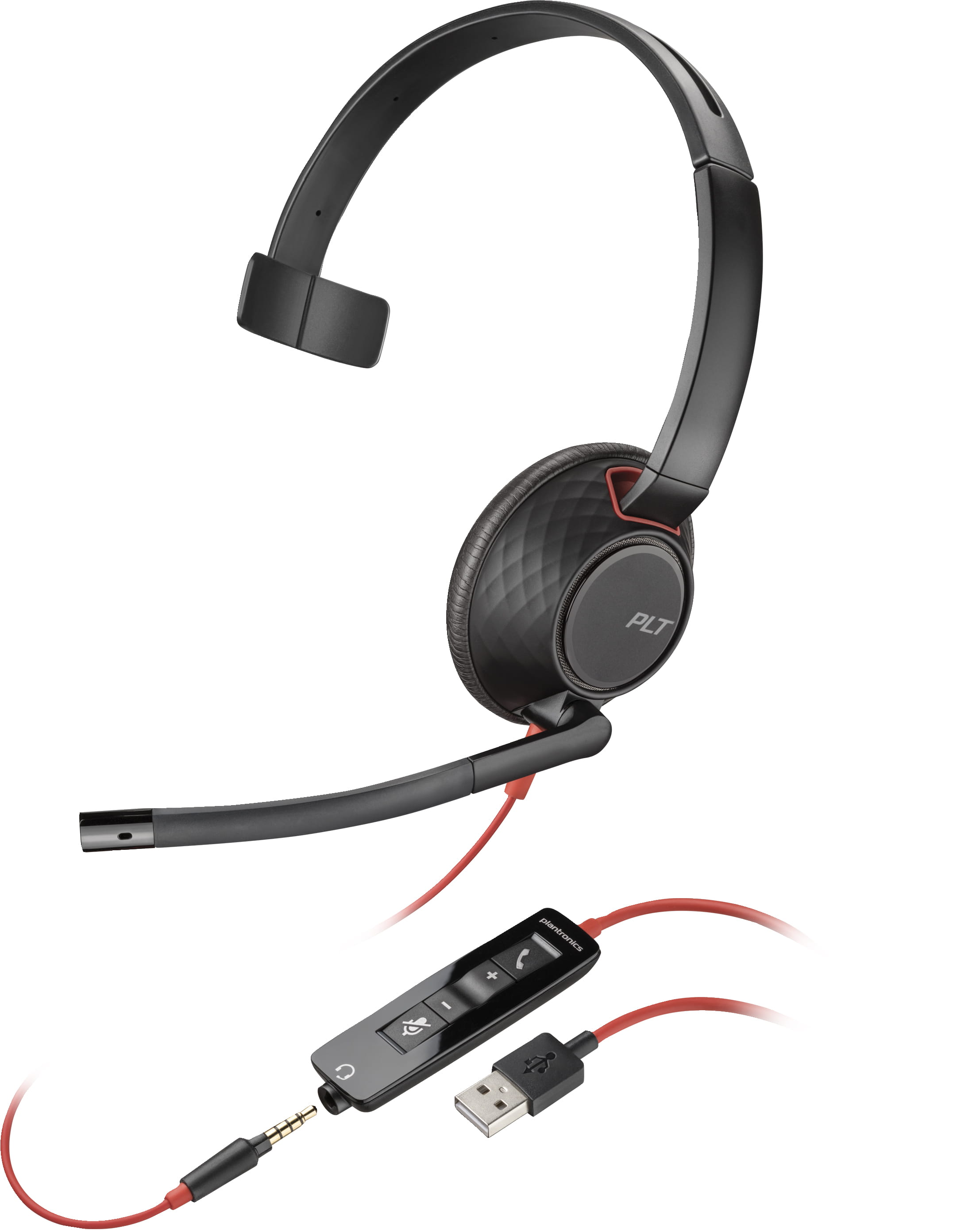 HP Poly Blackwire 5210 - Headset - On-Ear - kabelgebunden