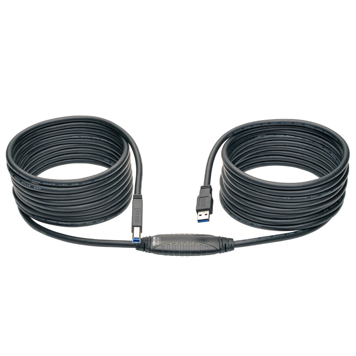 Tripp Eaton Tripp Lite Series 25ft USB 3.0 SuperSpeed Active Repeater Cable A Male/B Male 25' - USB-Kabel - USB Type B (M)