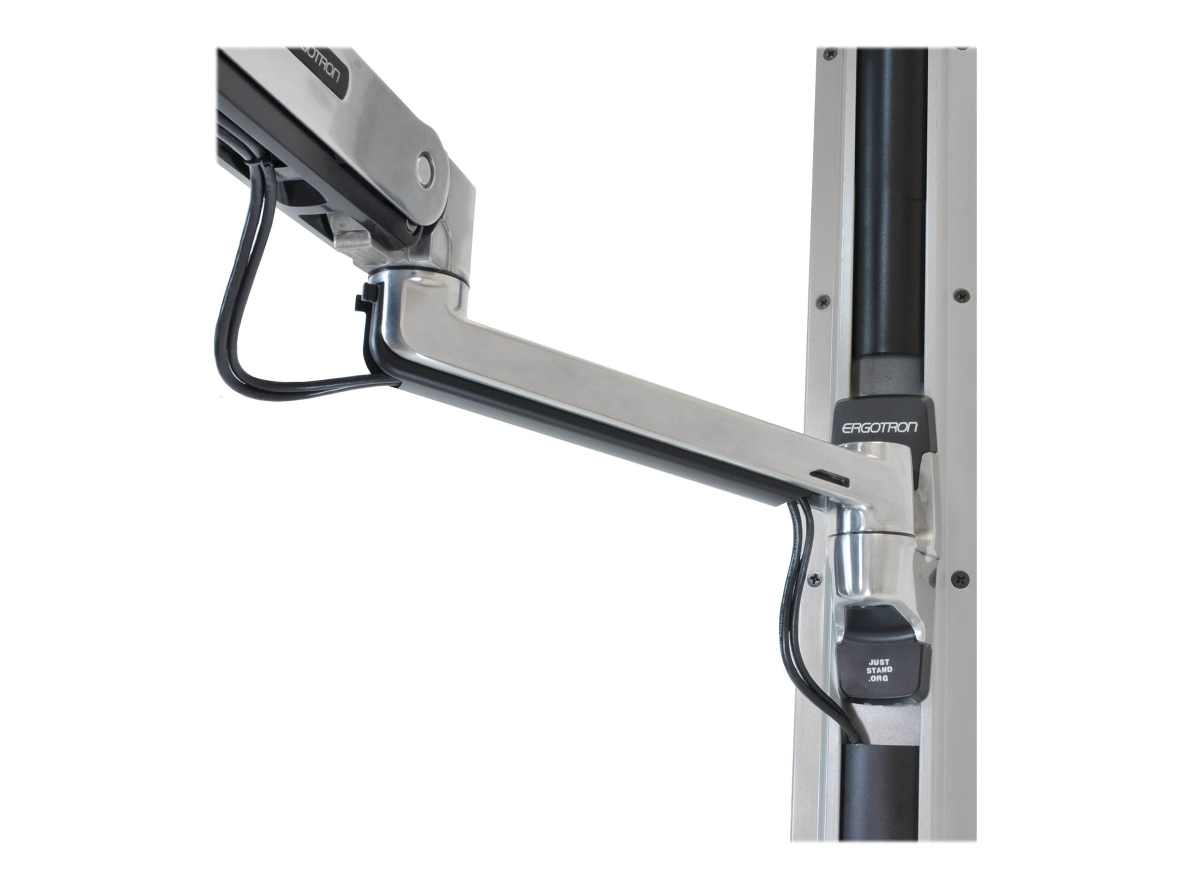 Ergotron LX Wall Mount System with Small CPU Holder - Systemeinheit-/Monitor-/Tastatur-Montagekit - Sitz-Steh - geeignet für Wandmontage - bis zu 106,7 cm (bis zu 42 Zoll) Ergotron LX Wall Mount System with Small CPU Holder - Systemeinheit-/Monitor-/Tastatur-Montagekit - Sitz-Steh - geeignet für Wandmontage - bis zu 106,7 cm (bis zu 42 Zoll)