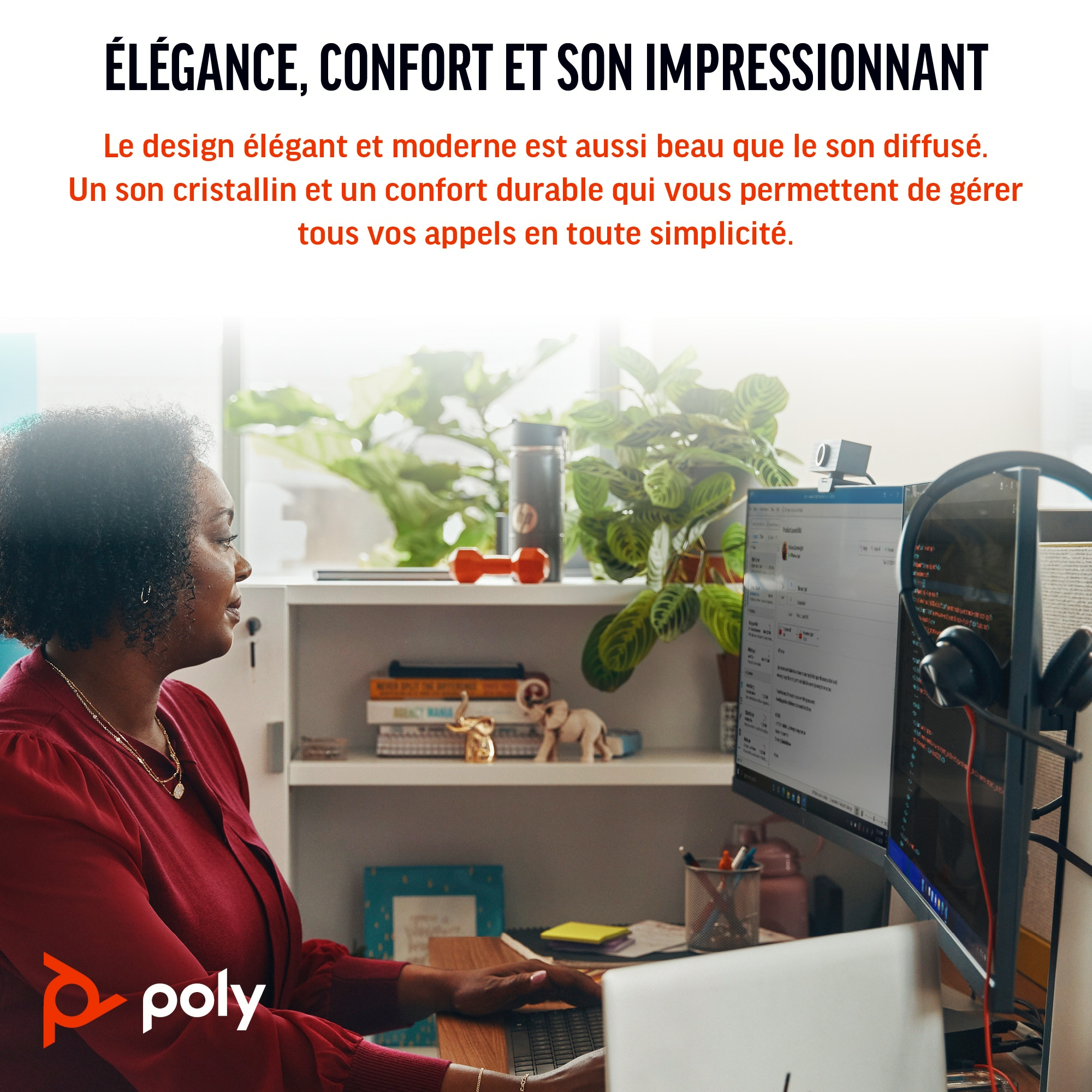 Poly Blackwire 3320 - Blackwire 3300 series - Headset