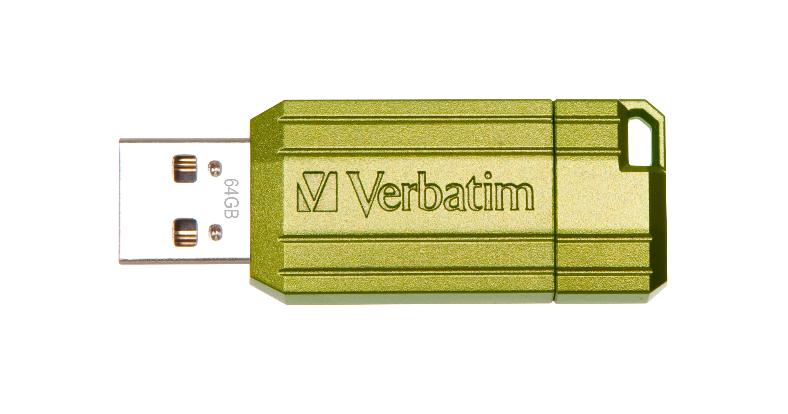 Verbatim Store n Go Pinstripe USB 2.0 Eucalyptus Green 64GB - USB-Stick - 64 GB, 64 GB, USB Typ-A, 2.0, 12 MB/s, Dia, Blau