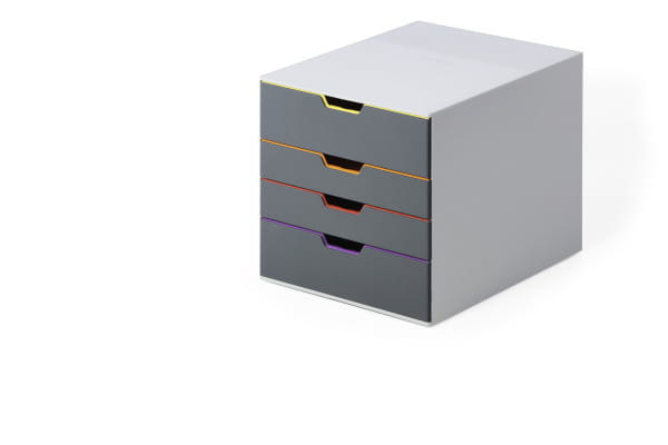 Durable VARICOLOR 4 - Schubladenschrank - 4 Schubfächer - für ANSI A (Letter)