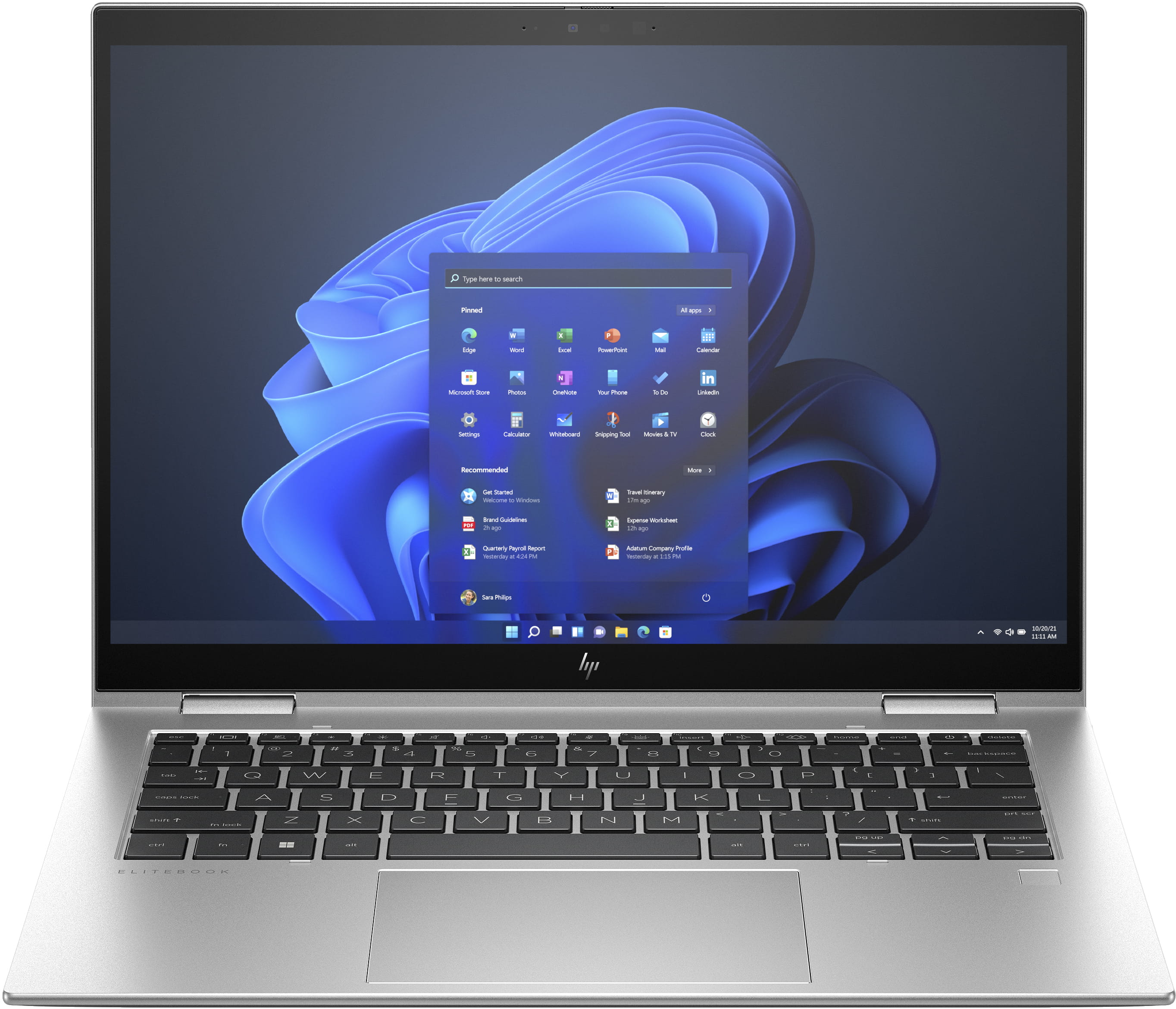 HP Elite x360 1040 G10 Notebook - Flip-Design - Intel Core i5 1335U / 1.3 GHz - Evo - Win 11 Pro - Intel Iris Xe Grafikkarte - 16 GB RAM - 512 GB SSD NVMe - 35.6 cm (14")