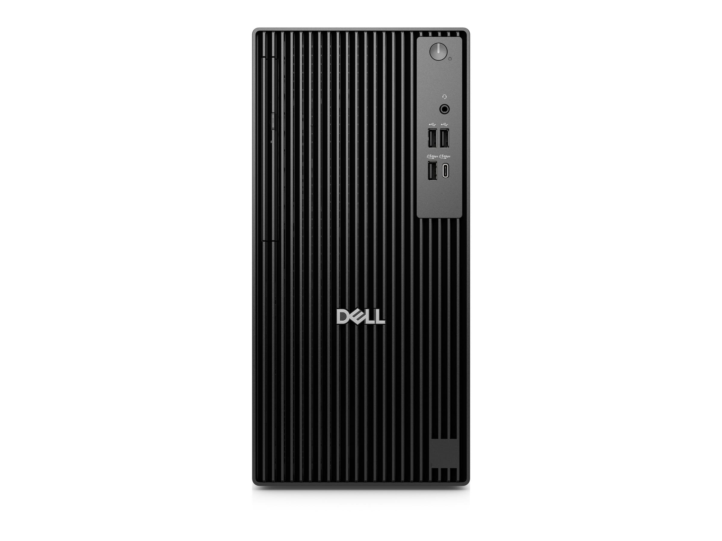 Dell Pro Tower QCT1250 - Tower - Core Ultra 7 265 / 2.4 GHz - RAM 16 GB - SSD 512 GB - NVMe, TLC - DVD SuperMulti - Intel Graphics - 1GbE - Win 11 Pro - Schwarz - BTS - mit 1 Jahr Vor-Ort-Basisgarantie (AT, DE - 2 Jahre)